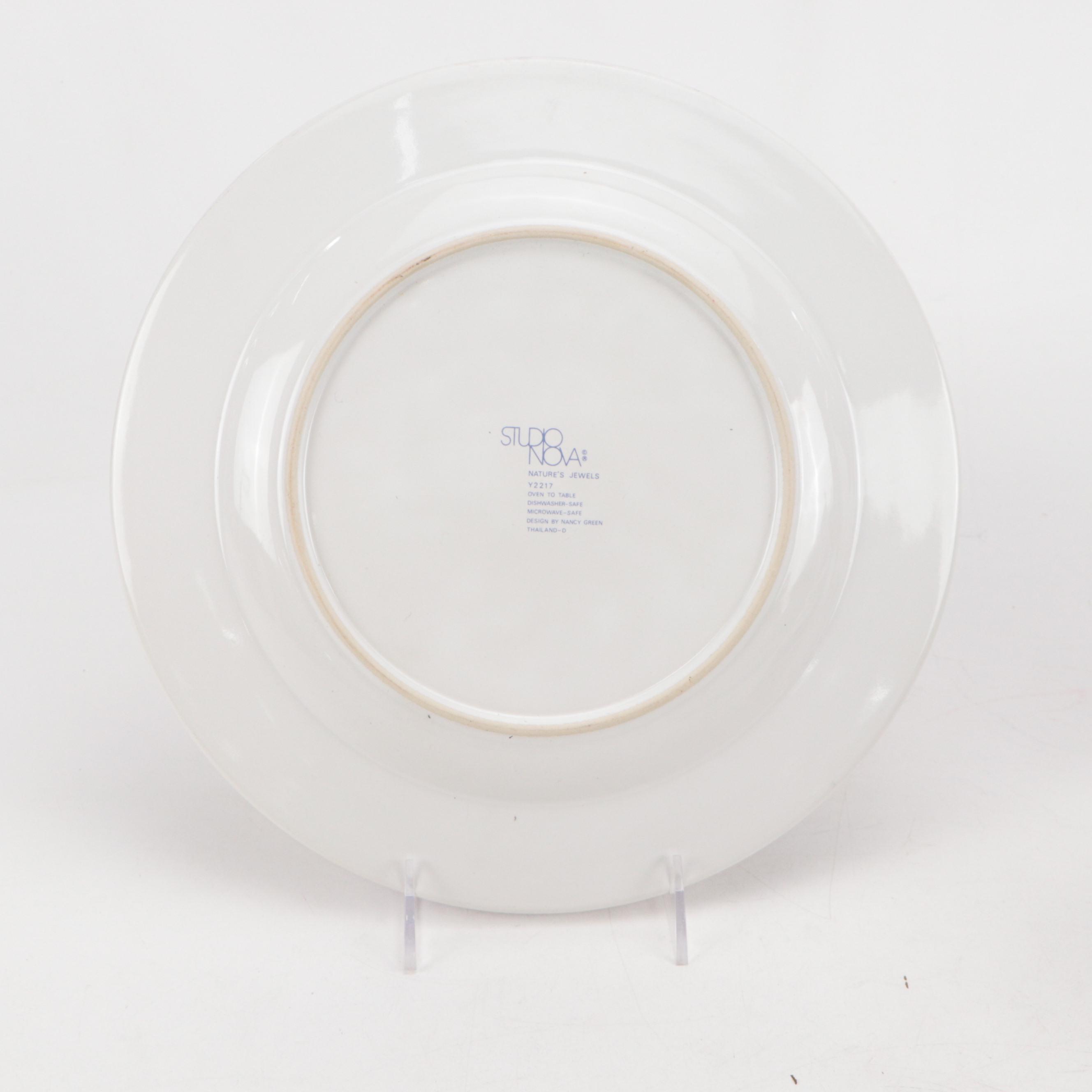 Studio Nova "Nature's Jewels" Dinnerware with Other Table Accessories