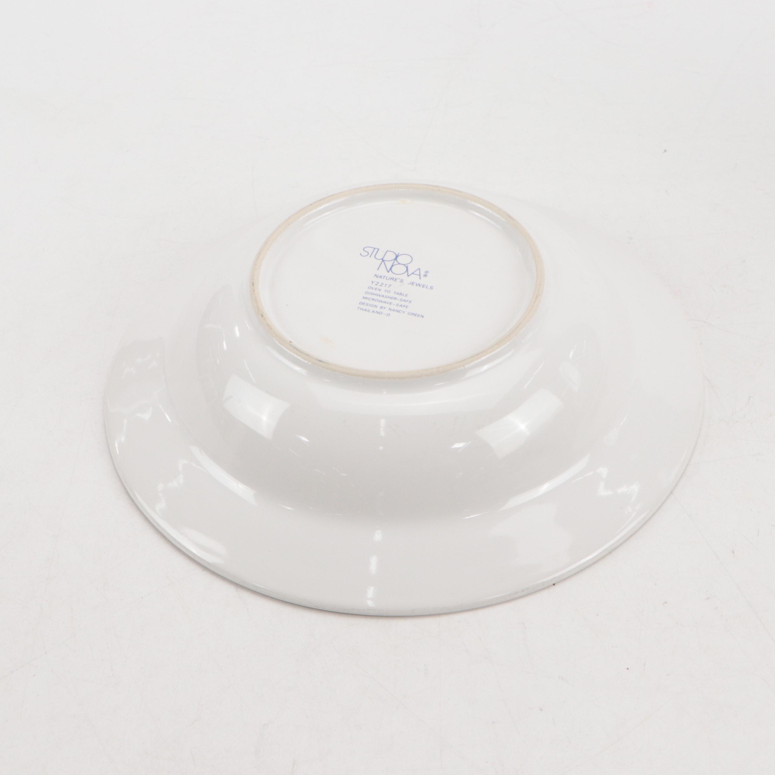 Studio Nova "Nature's Jewels" Dinnerware with Other Table Accessories