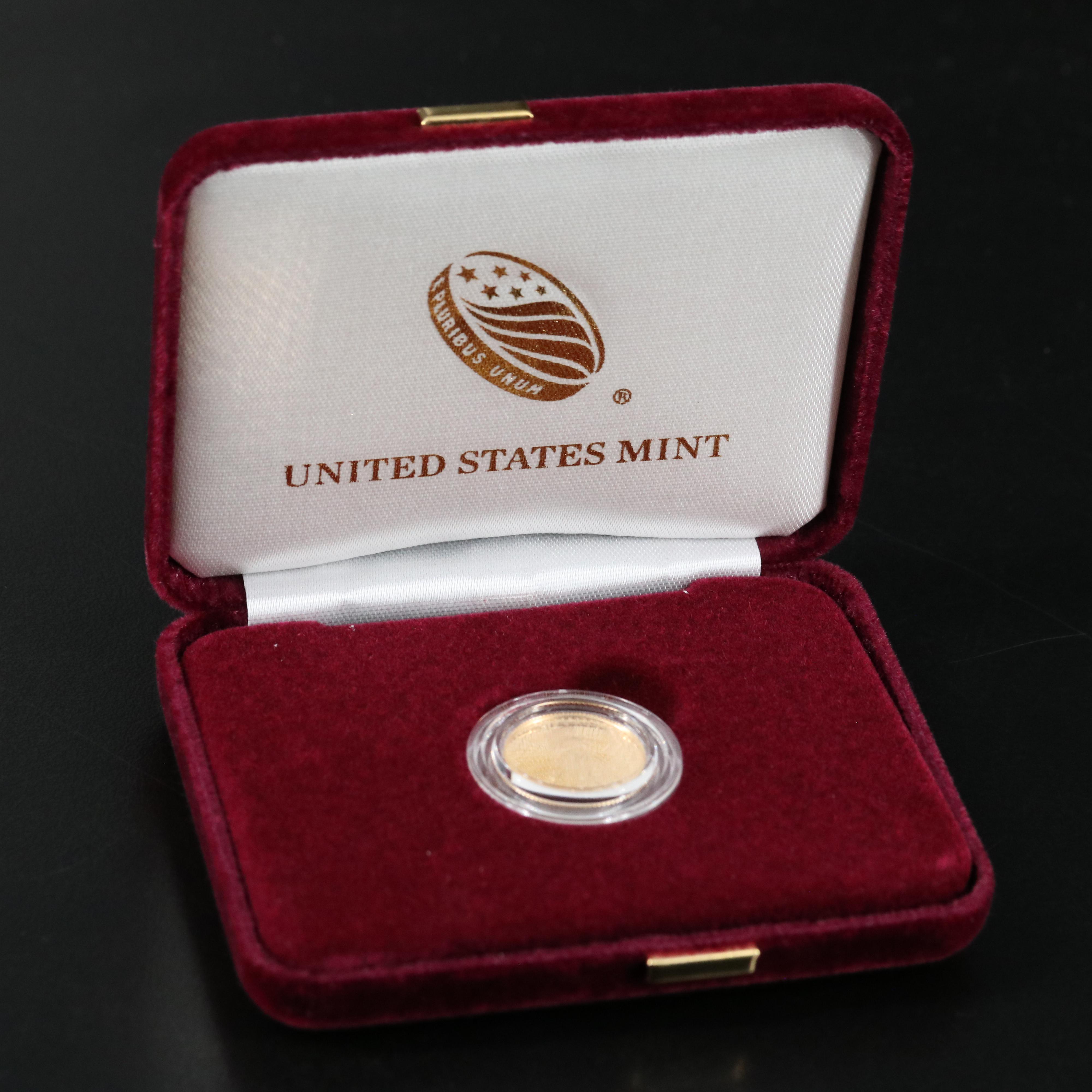 2018 Proof One tenth Ounce American Gold Eagle