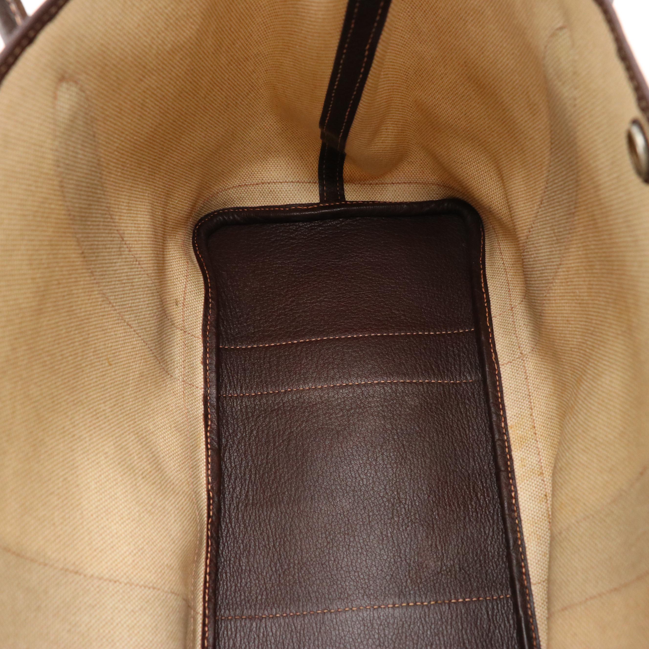 Hermès Garden Party 36 Tote in Natural Toile with Water Buffalo Trim