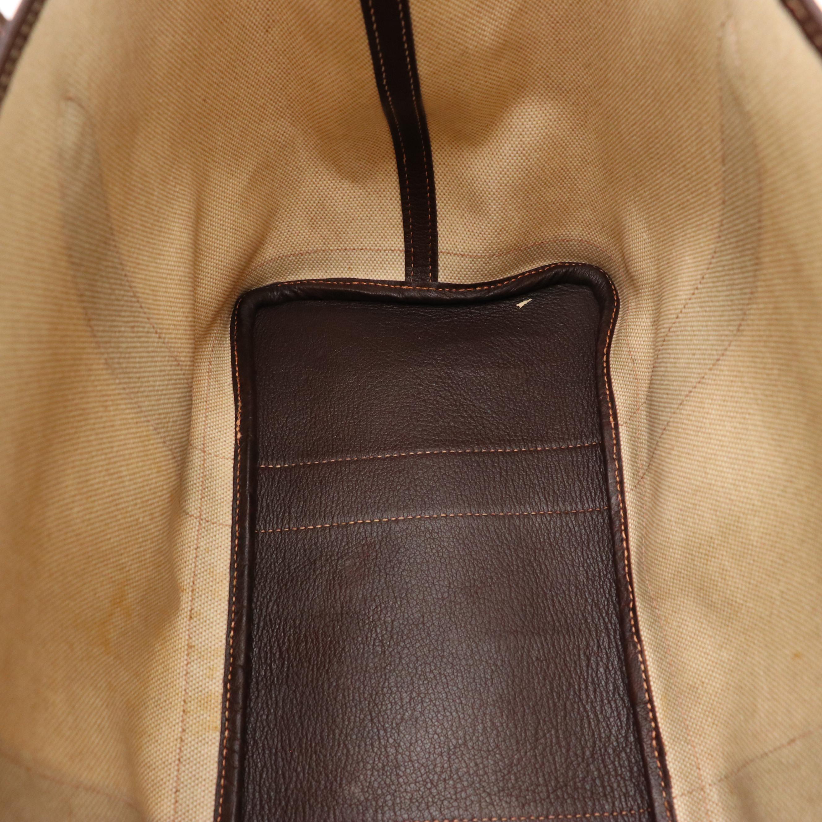 Hermès Garden Party 36 Tote in Natural Toile with Water Buffalo Trim