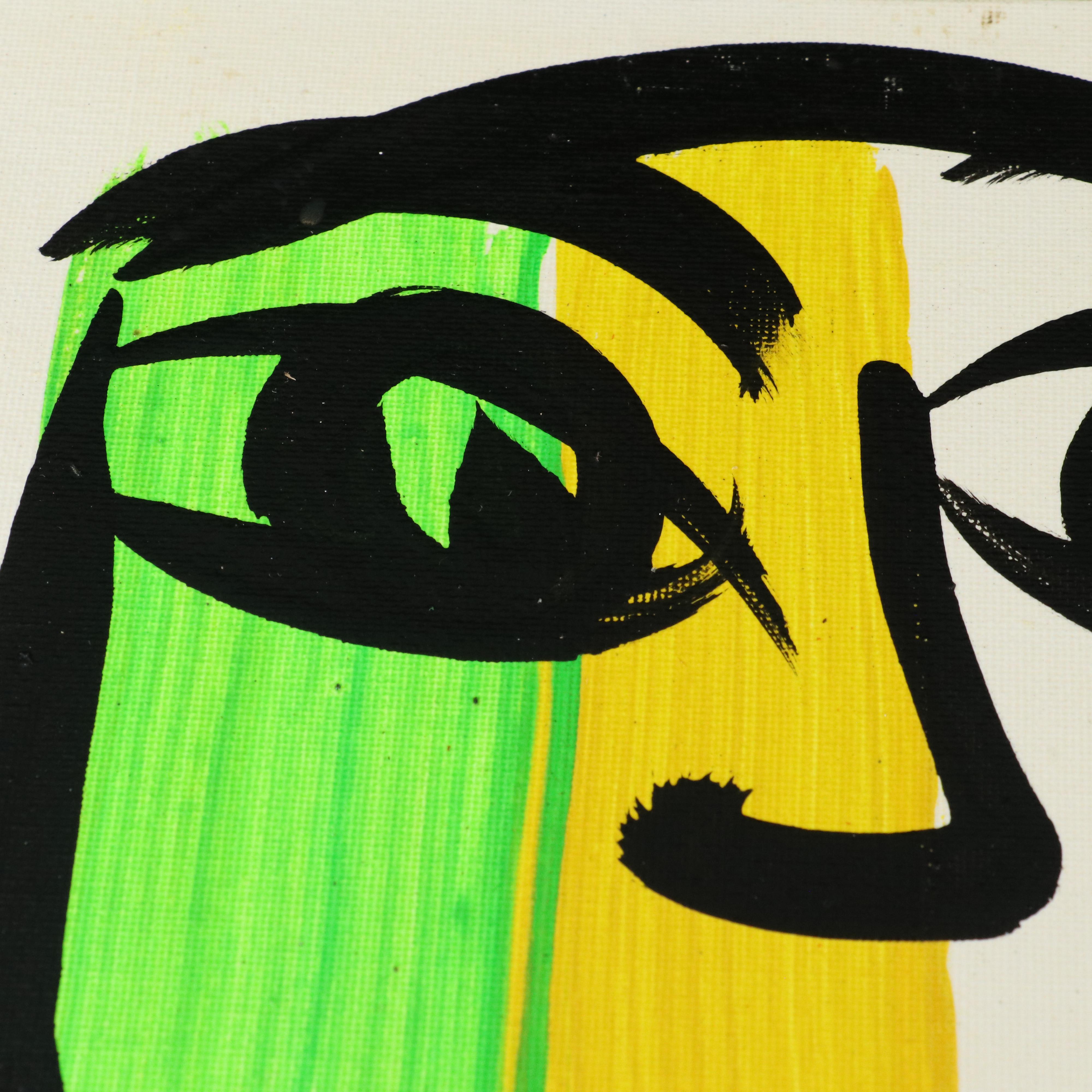 Peter Robert Keil Stylized Acrylic Portrait