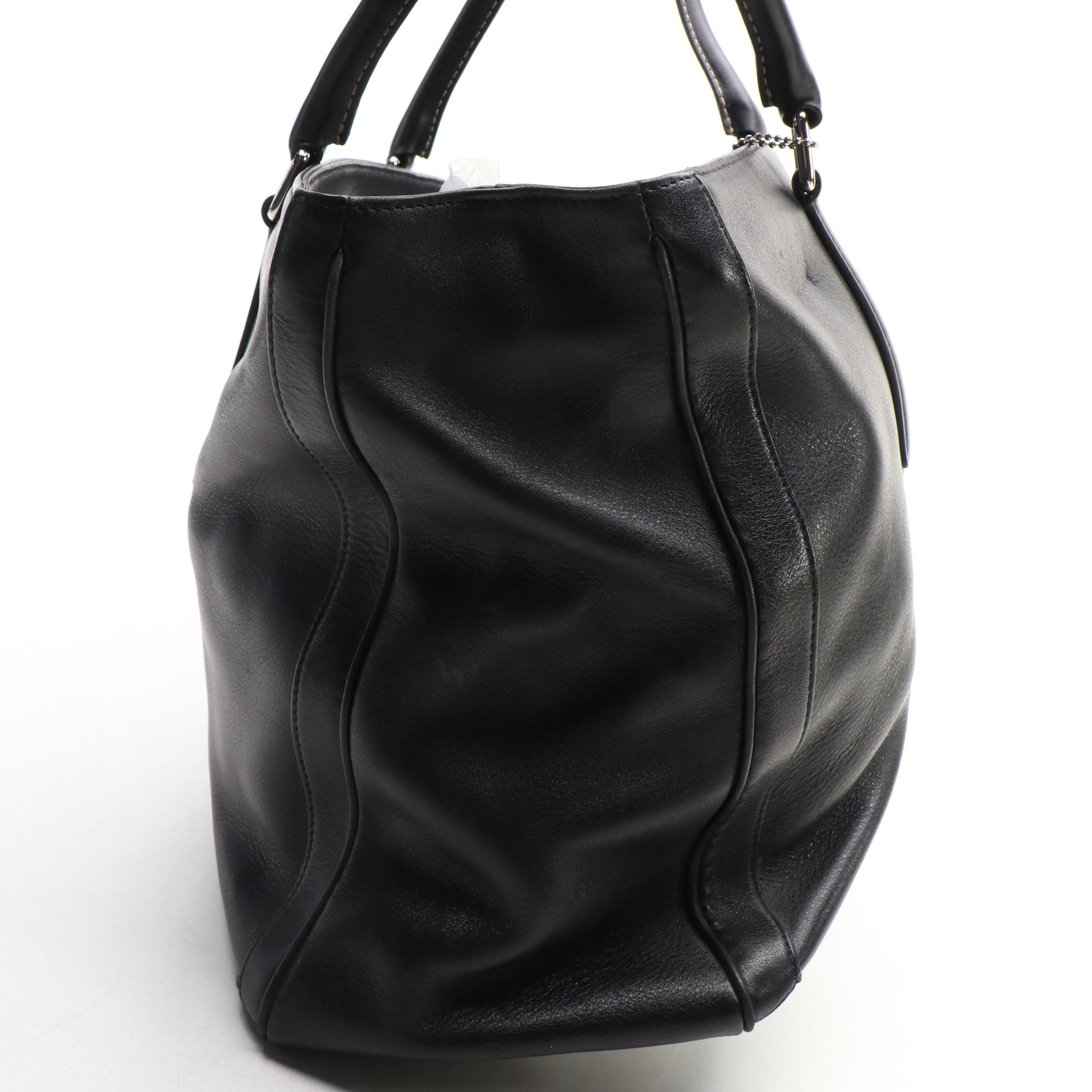 Coach Legacy Satchel Tote 9426 in Cowhide with Bridle Leather Trim