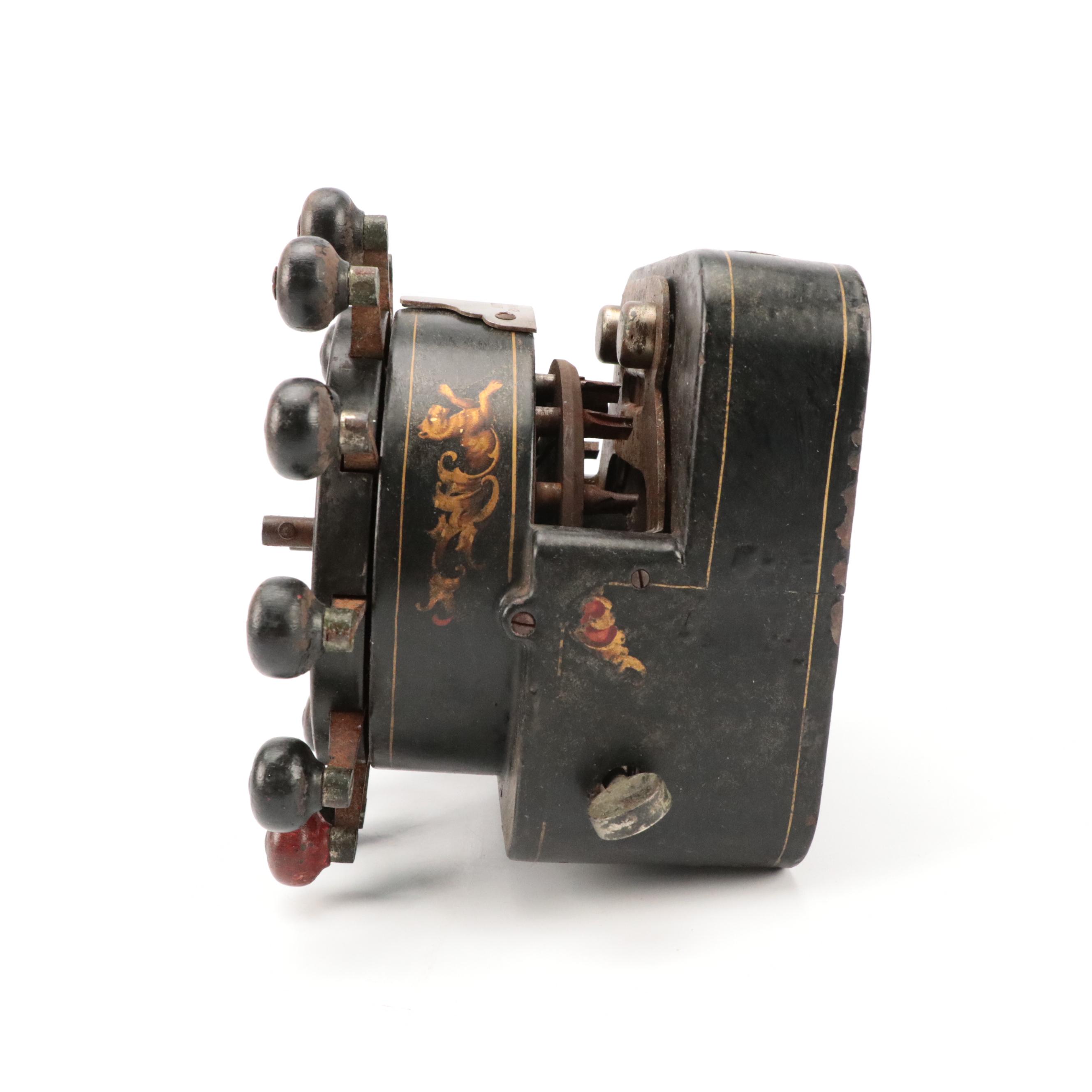 Brady Automatic Bank Check Punch Machine with "Speedo" Jar Opener