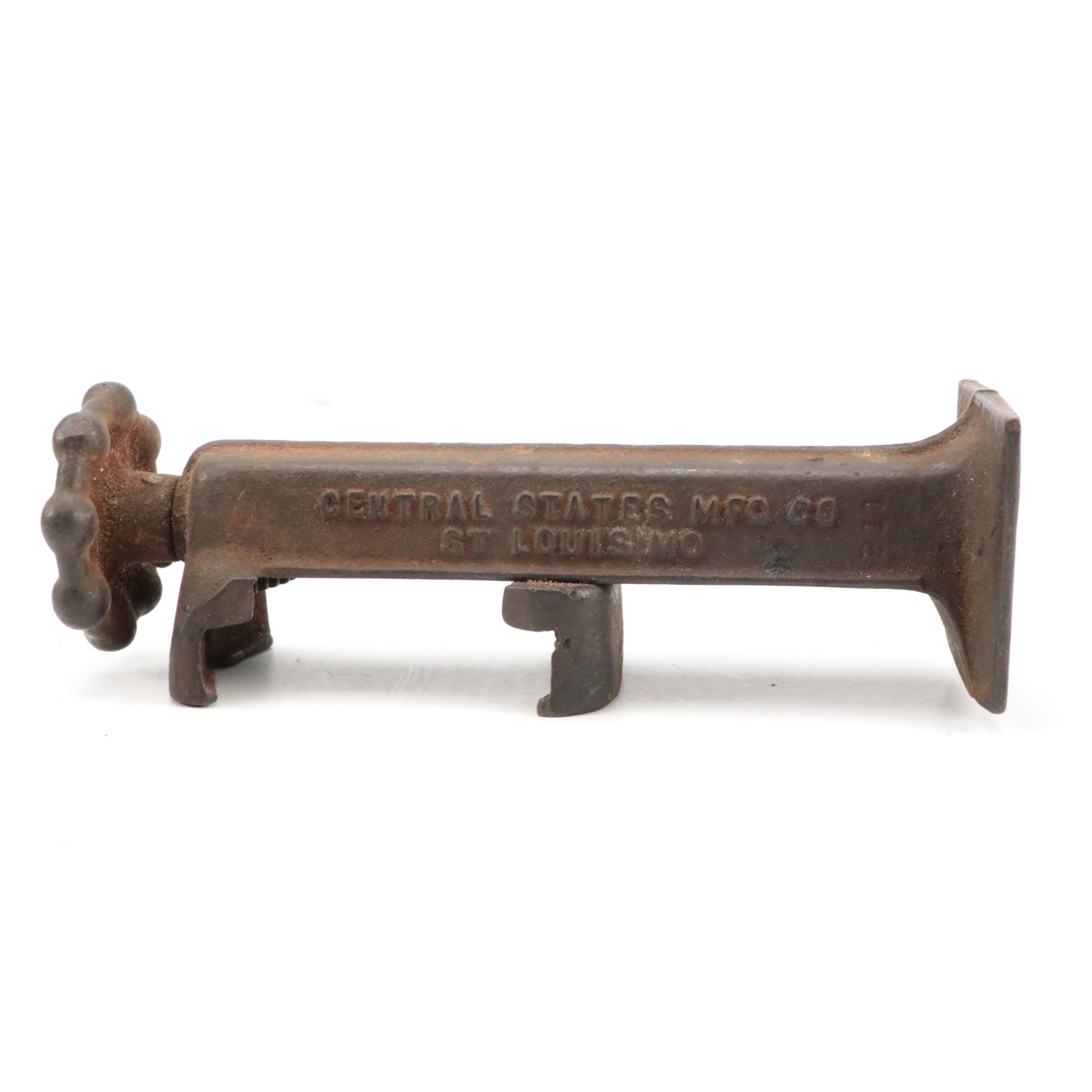 Brady Automatic Bank Check Punch Machine with "Speedo" Jar Opener