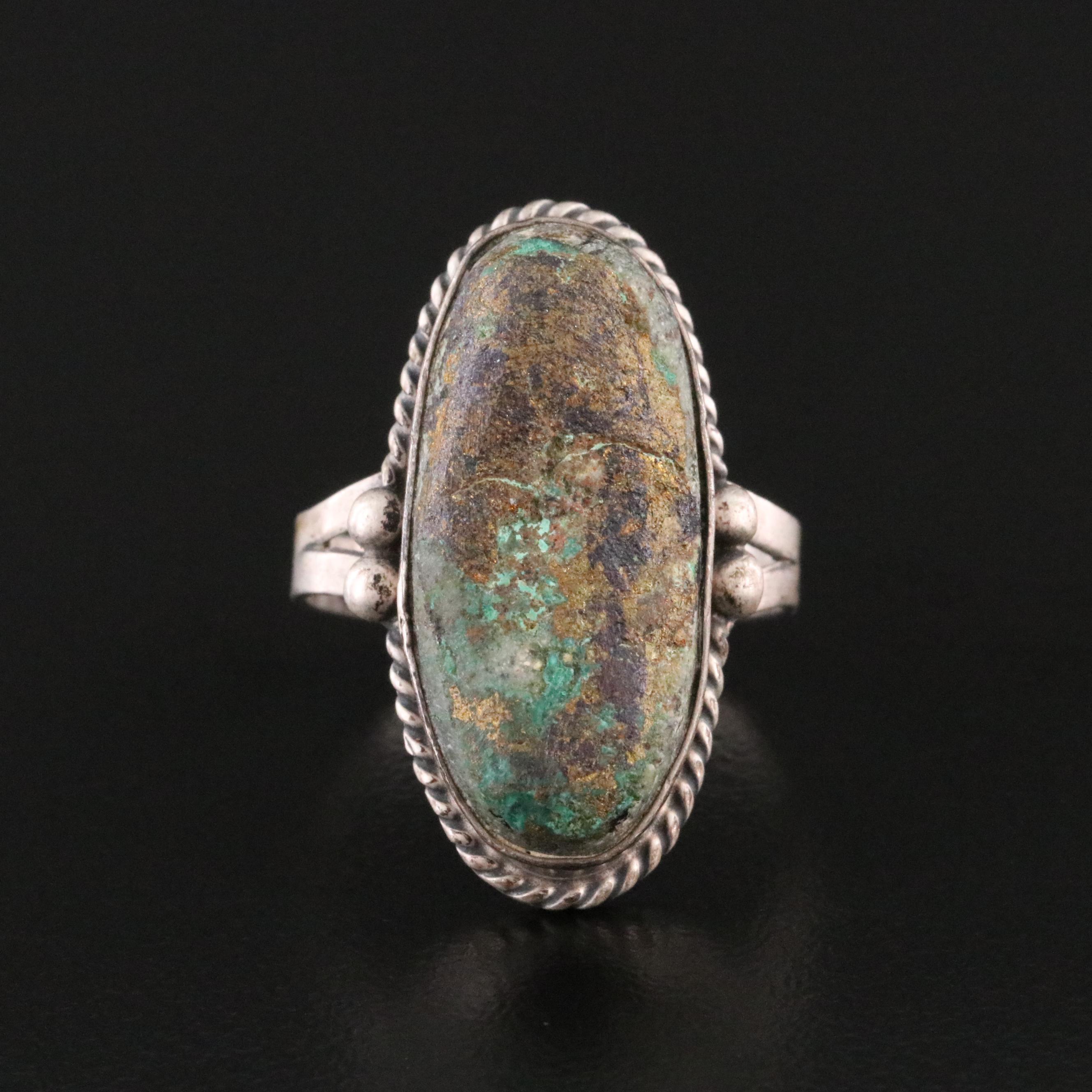 Sterling Eilat Stone Ring