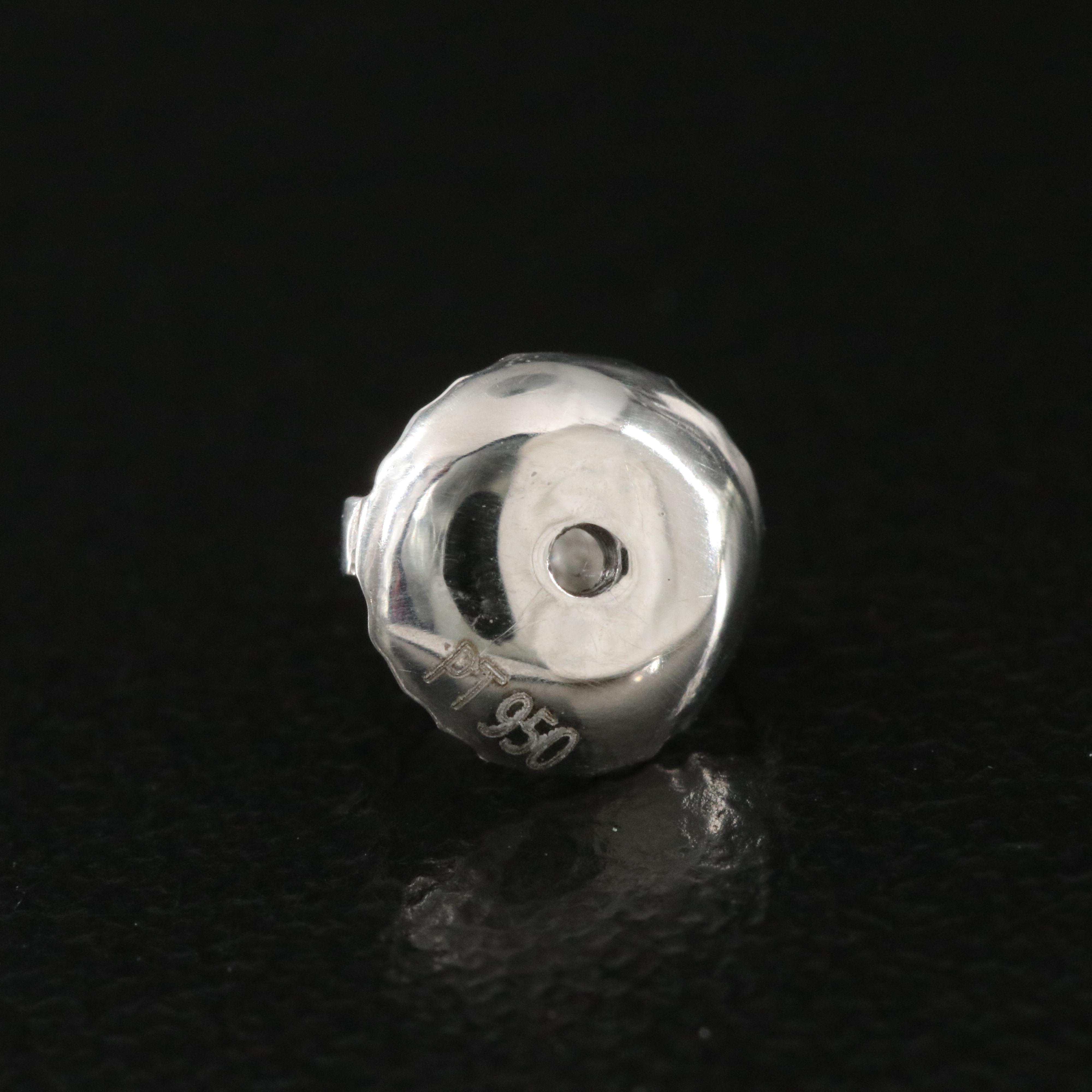 Platinum 8.75 CTW Lab Grown Diamond Earrings