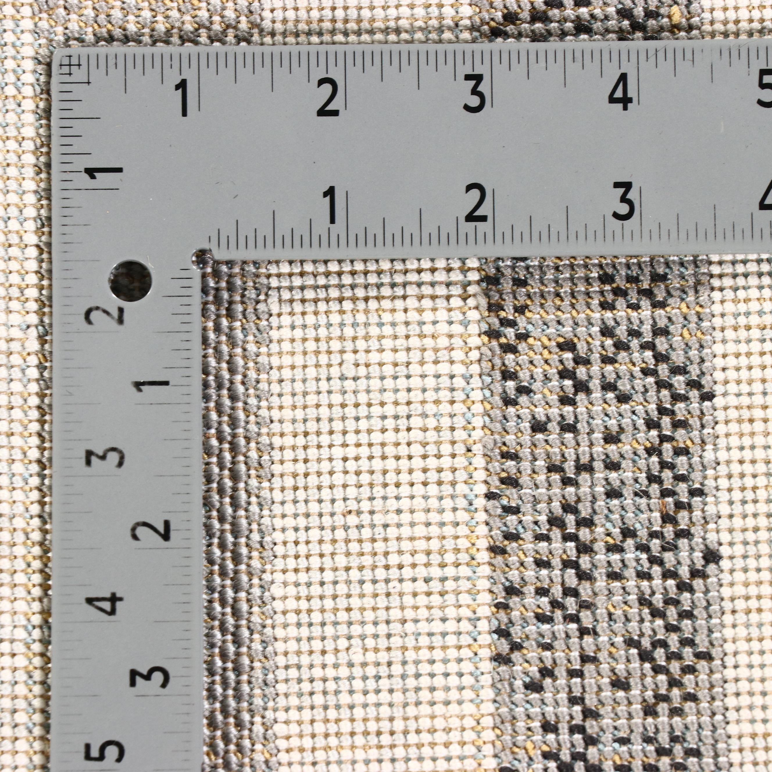 5'3 x 7'7 Machine Made Contemporary Striped Area Rug