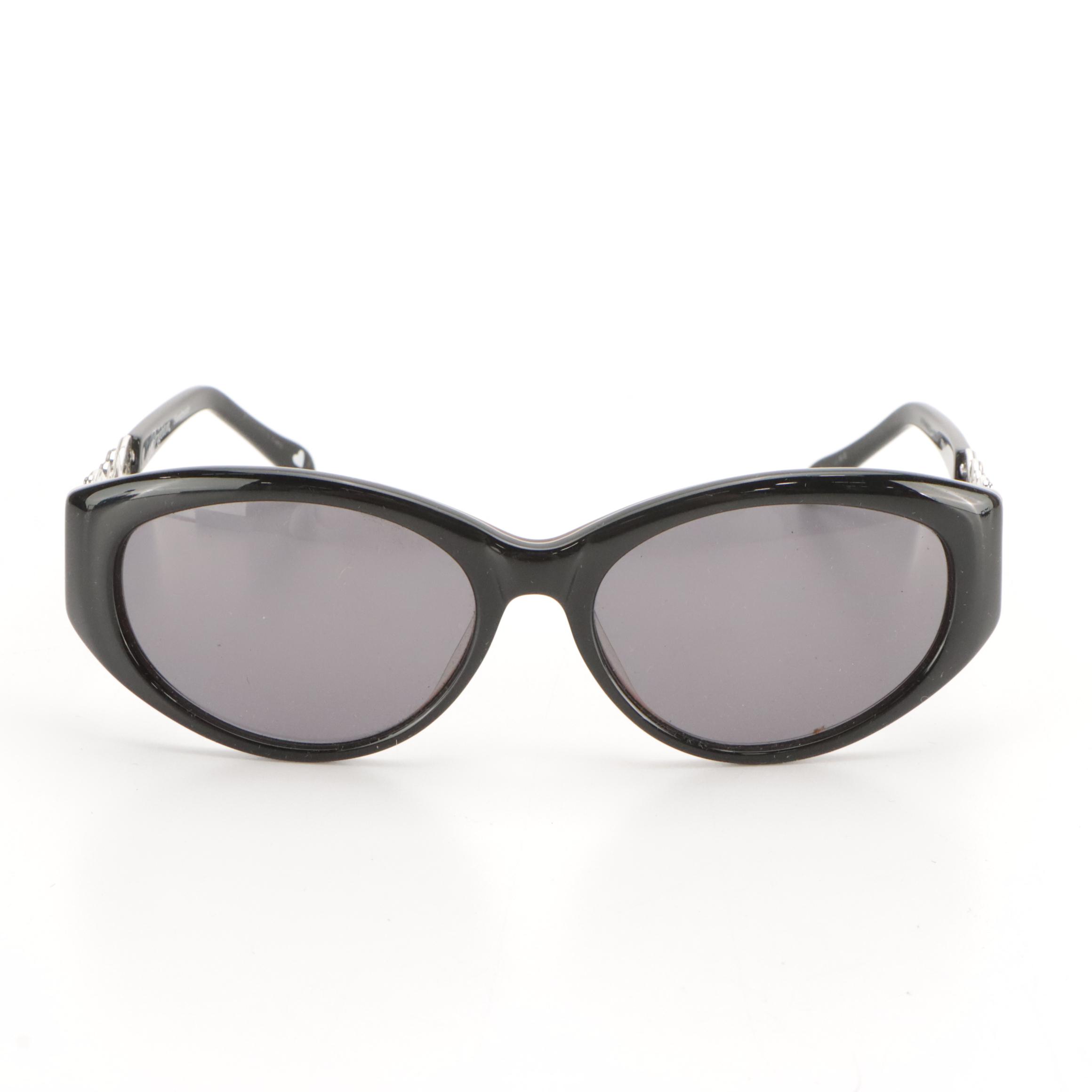 Brighton Embossed Leather Heart Handle Handbag, Aurora Flip-Flops and Sunglasses