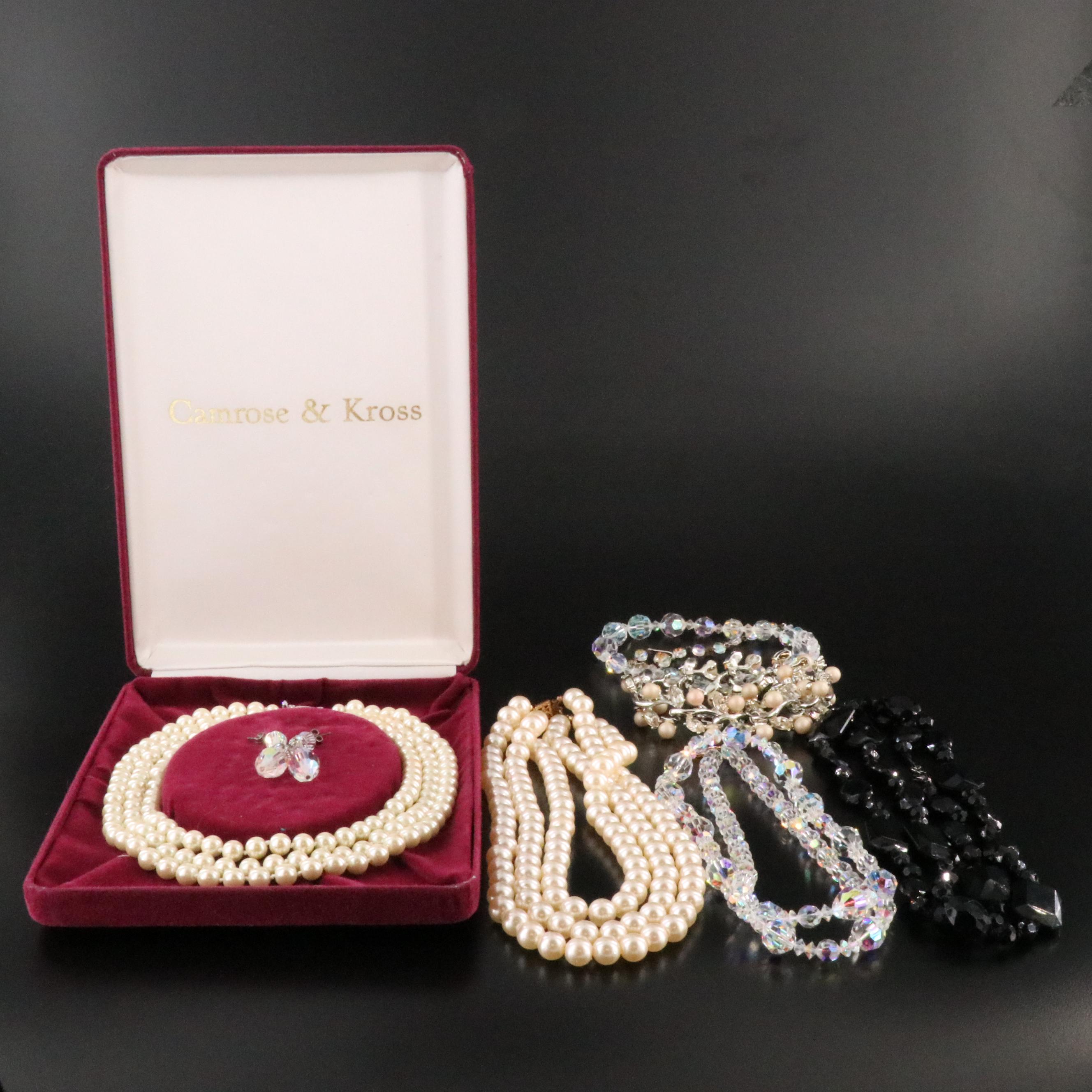 Camrose & Kross Jacqueline Bouvier Kennedy Necklace Featured in Vintage Jewelry