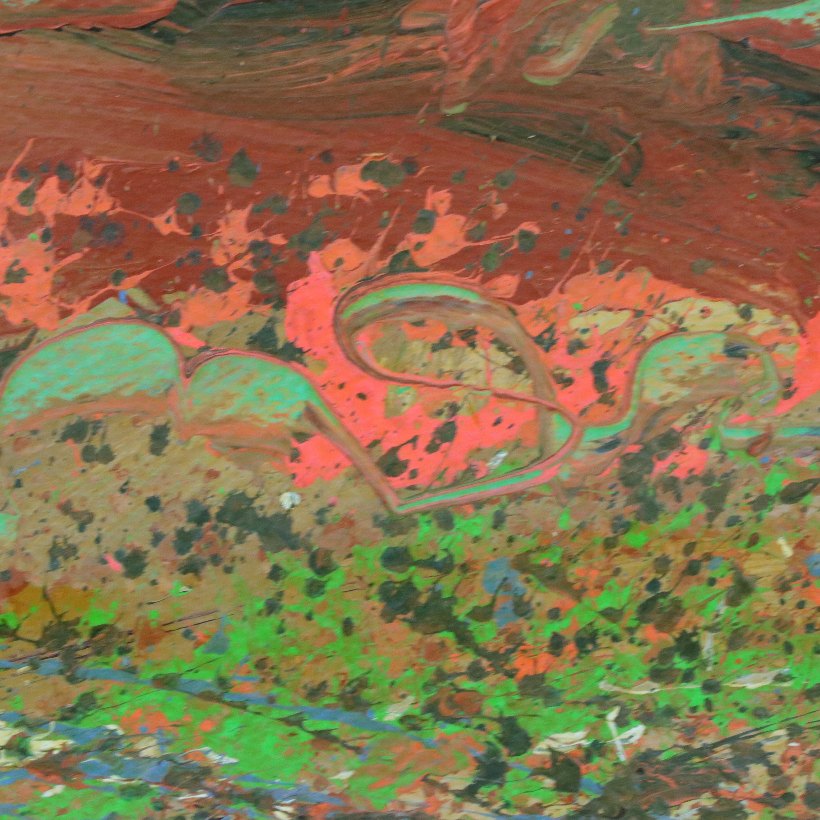 Harry Hilson Modern Landscape Acrylic Painting