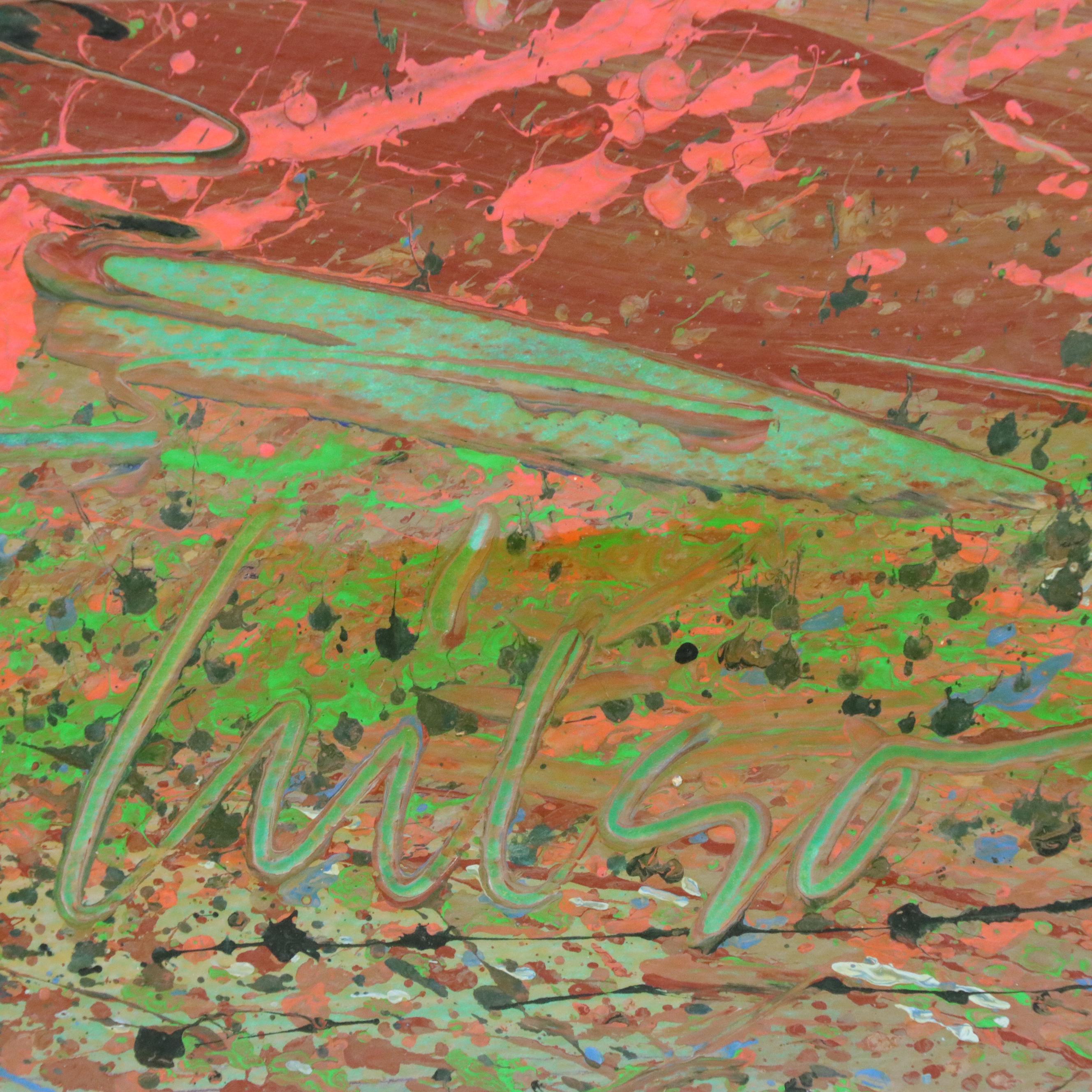 Harry Hilson Modern Landscape Acrylic Painting