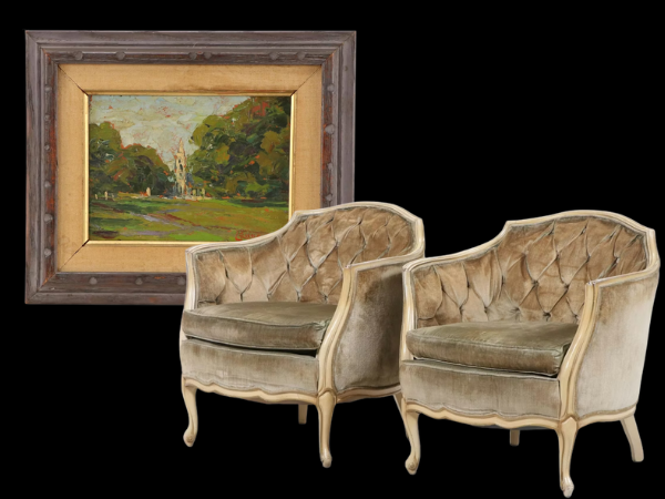 A Touch of Elegance: Art, Furniture, & Décor