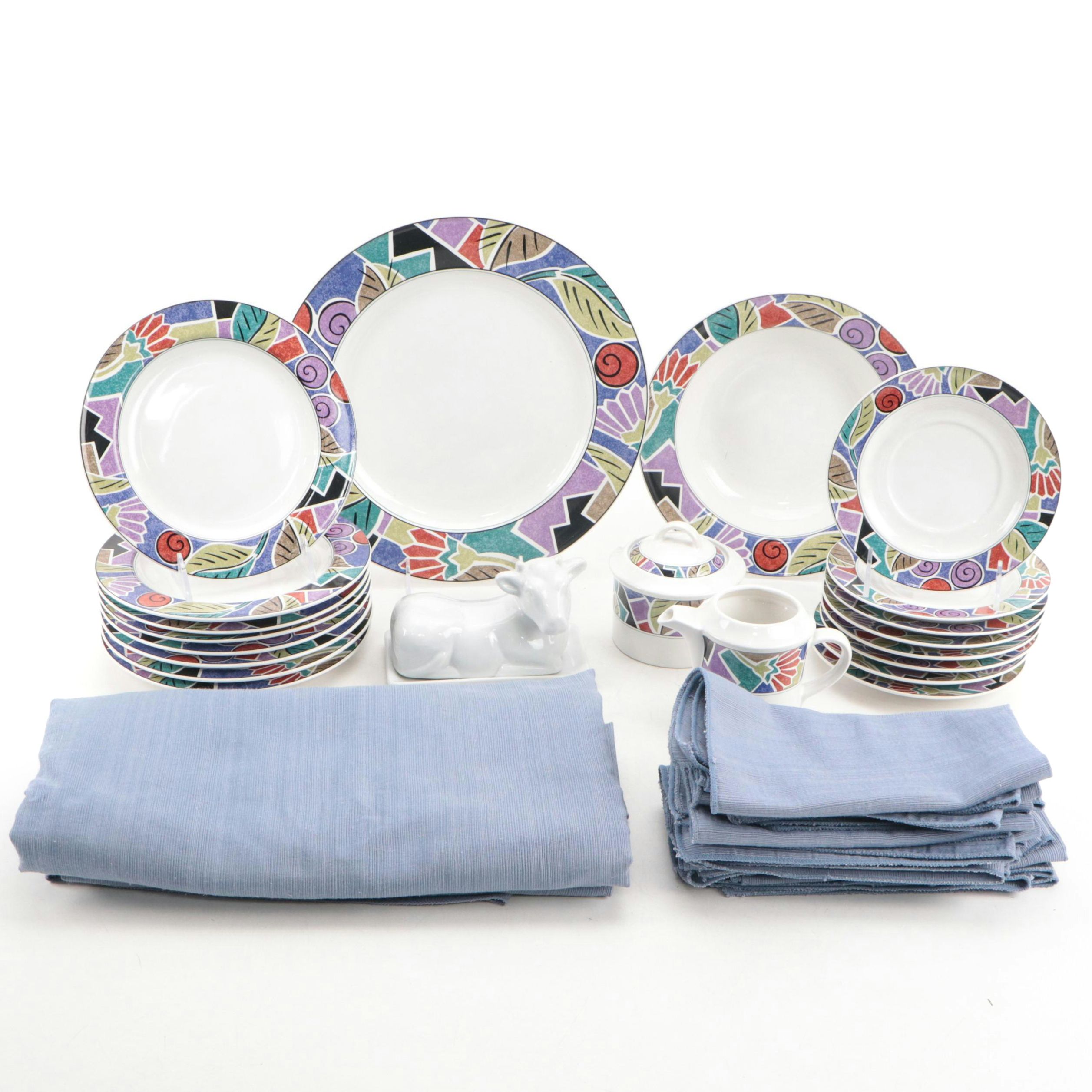 Studio Nova "Nature's Jewels" Dinnerware with Other Table Accessories