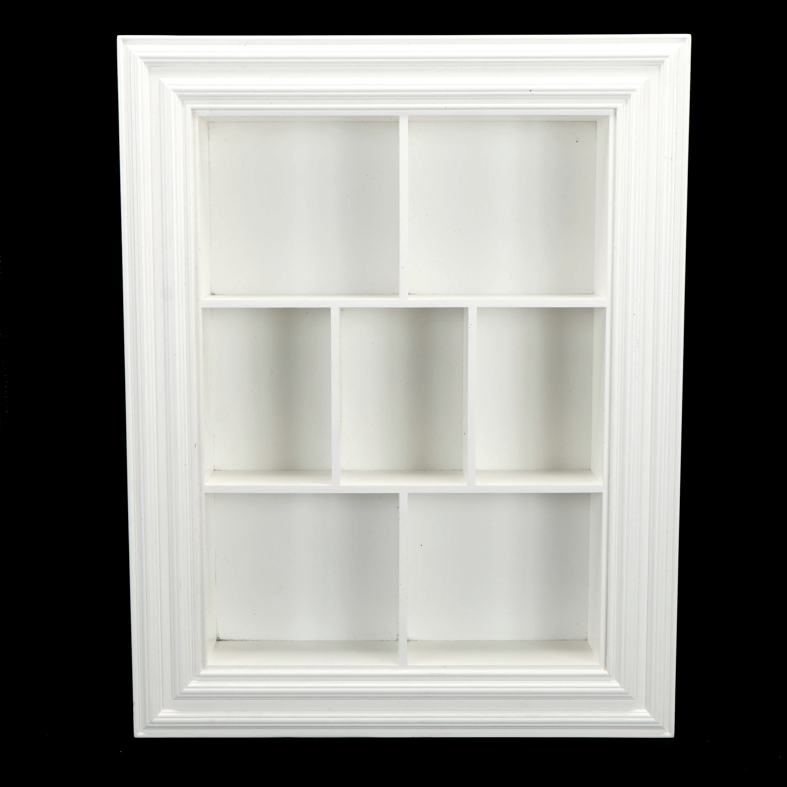 Pottery Barn Wall Hanging Shadow Box Shelf