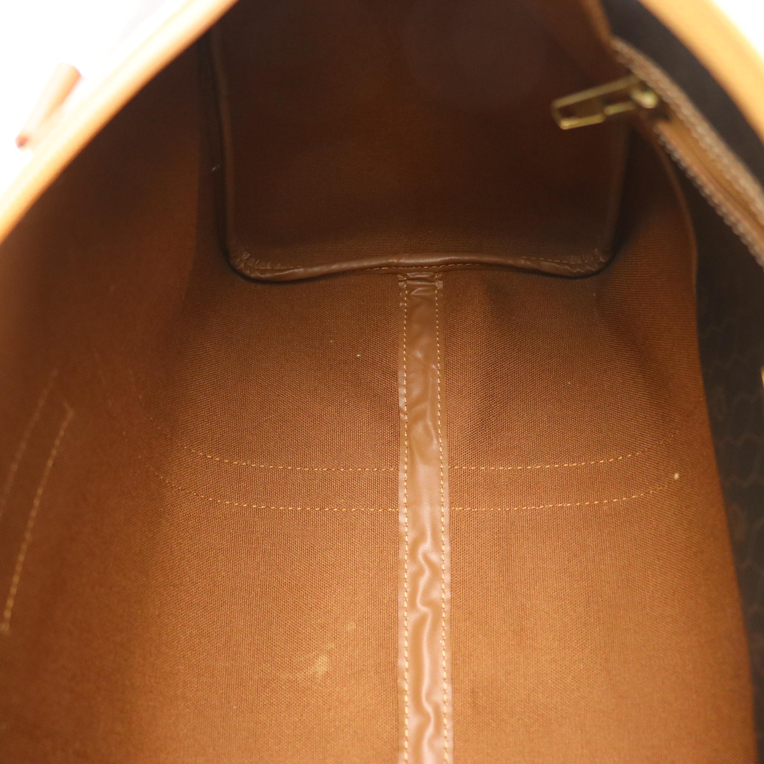 Christian Dior Boston Bag in Monogram Honeycomb Canvas and Leather