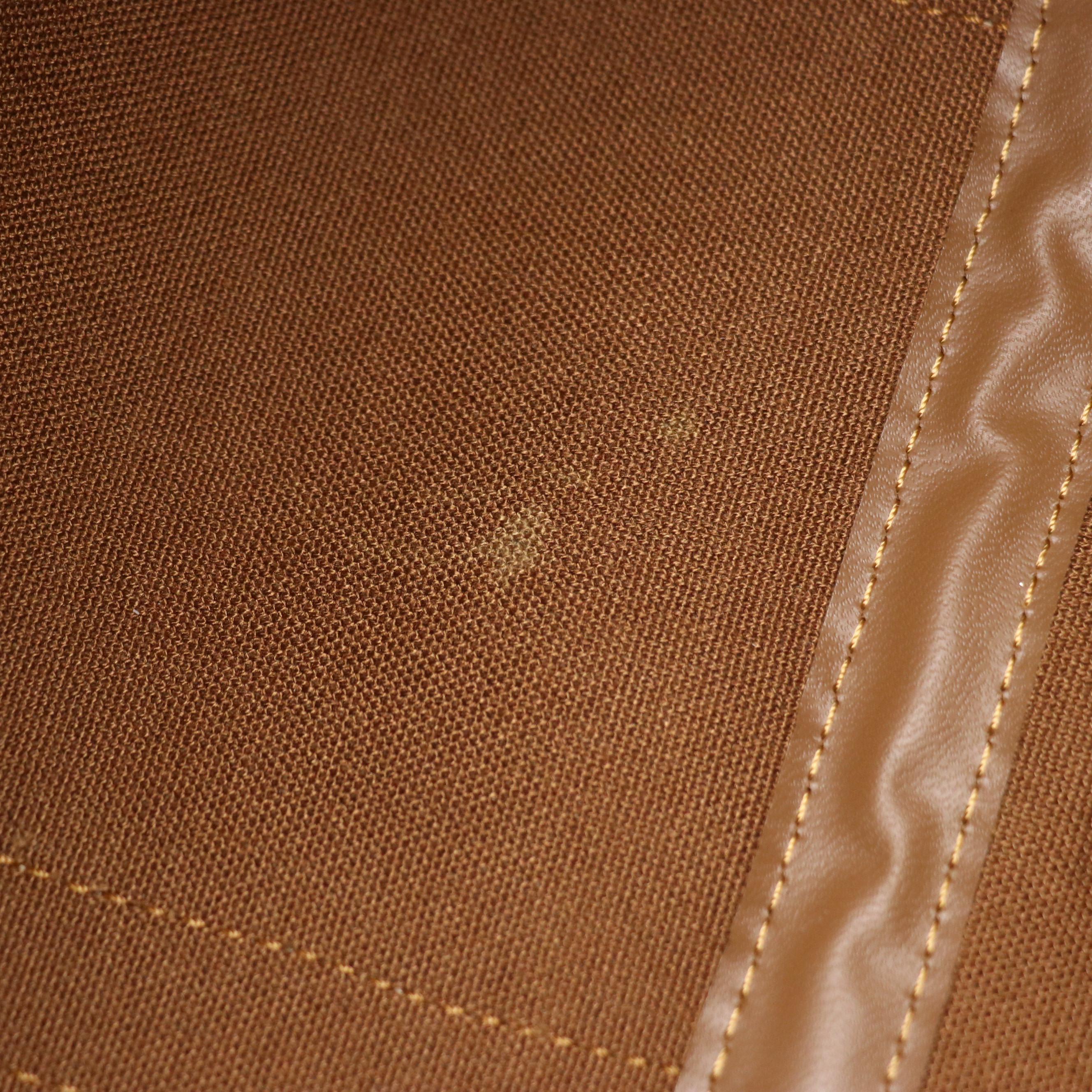 Christian Dior Boston Bag in Monogram Honeycomb Canvas and Leather