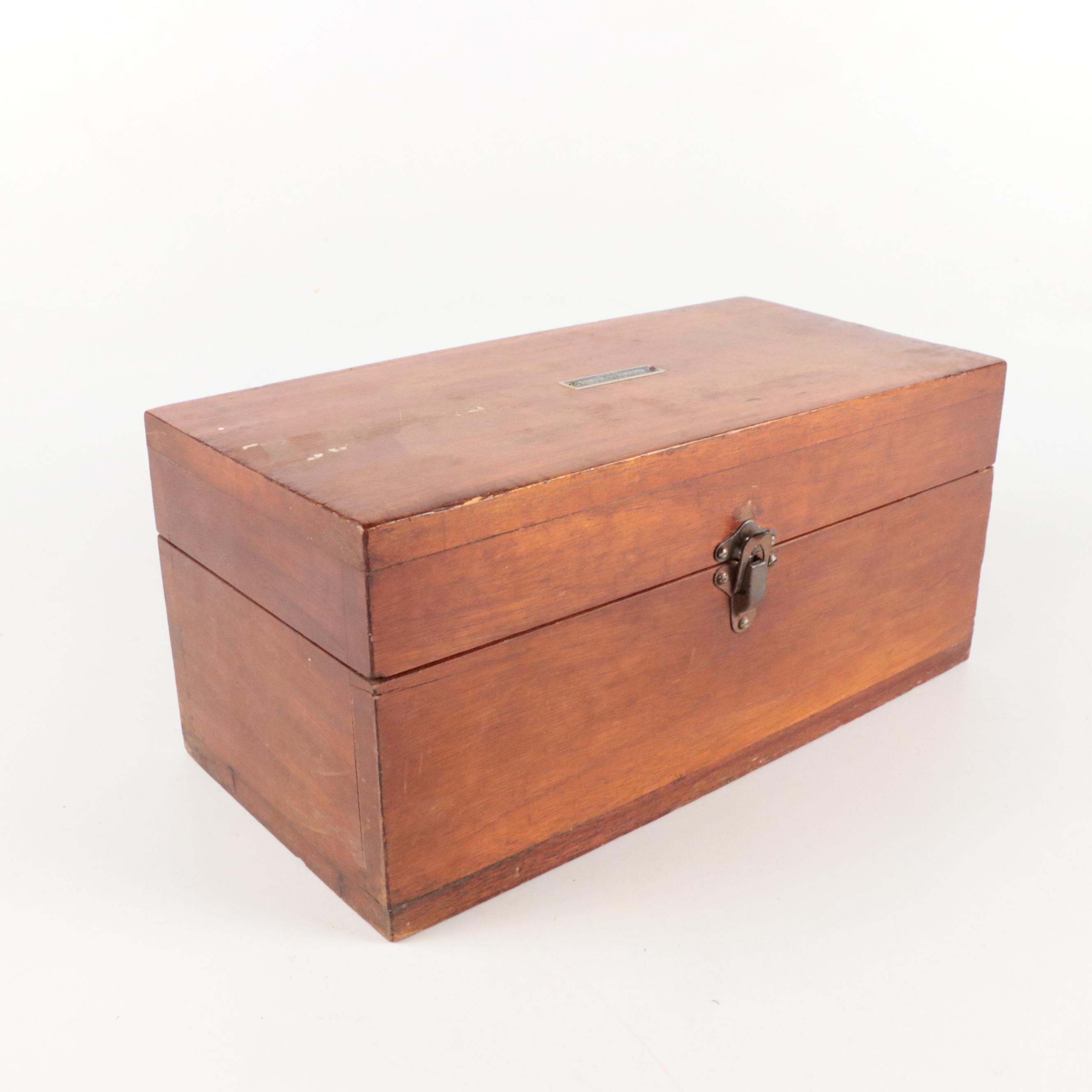 Fisher Brass Scale Weight Set with Presentation Storage Box