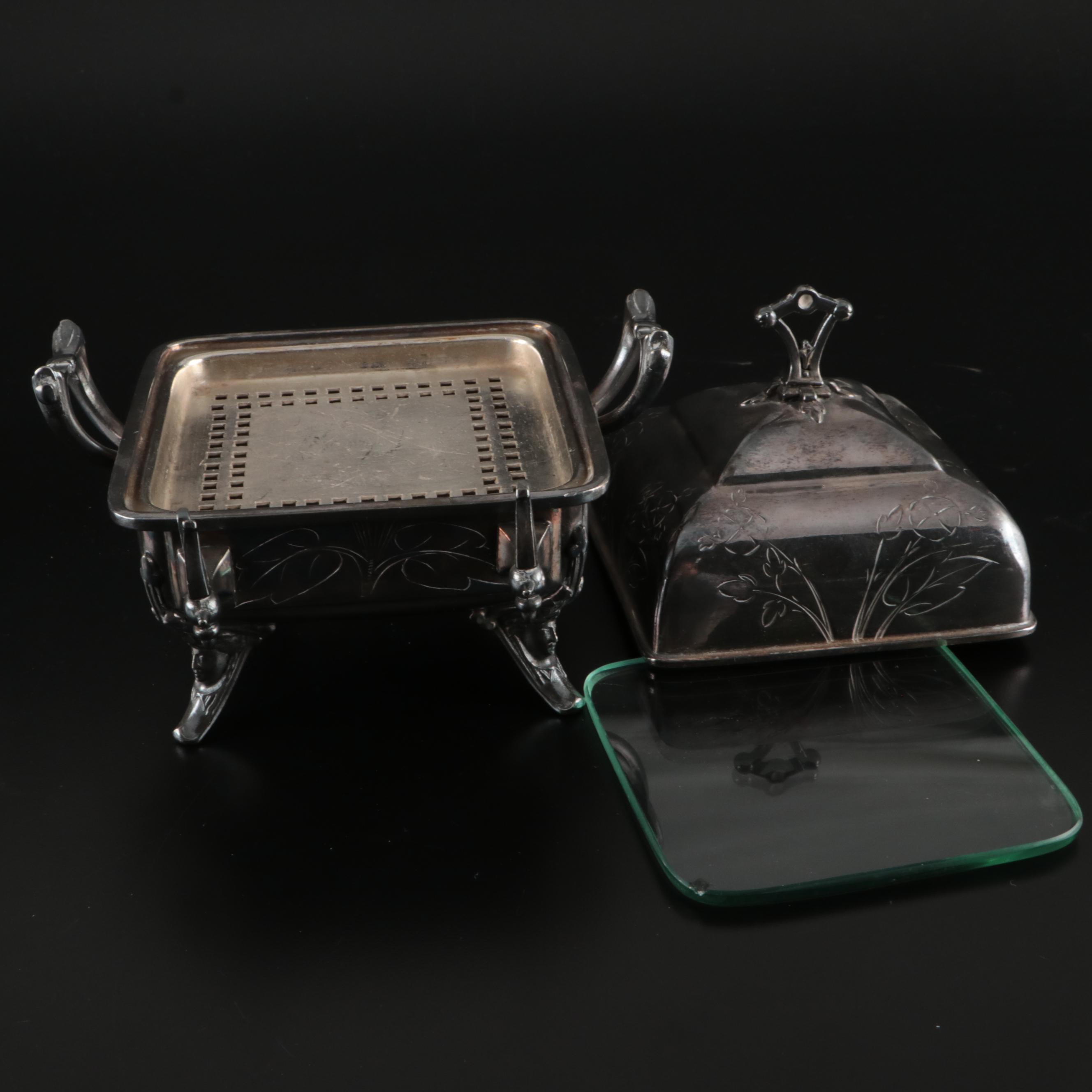 Victorian Lee & Wigfull with Reed & Barton and Other Silver Plate Serveware