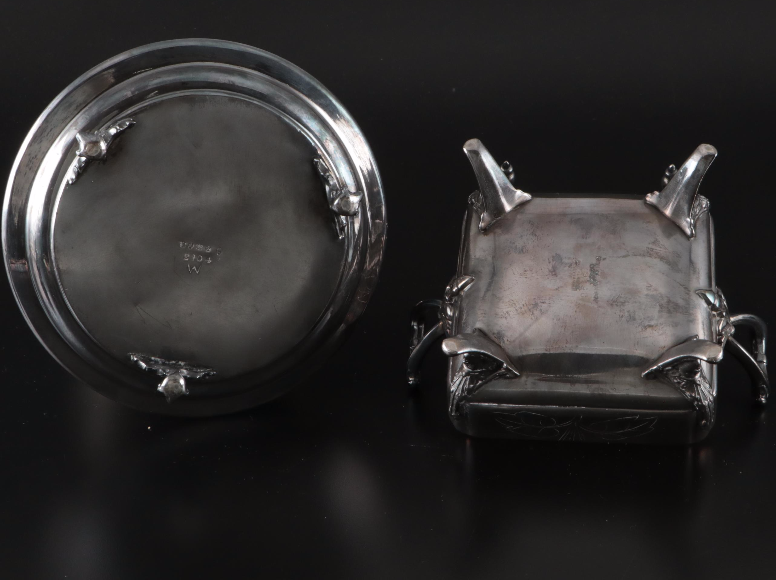 Victorian Lee & Wigfull with Reed & Barton and Other Silver Plate Serveware