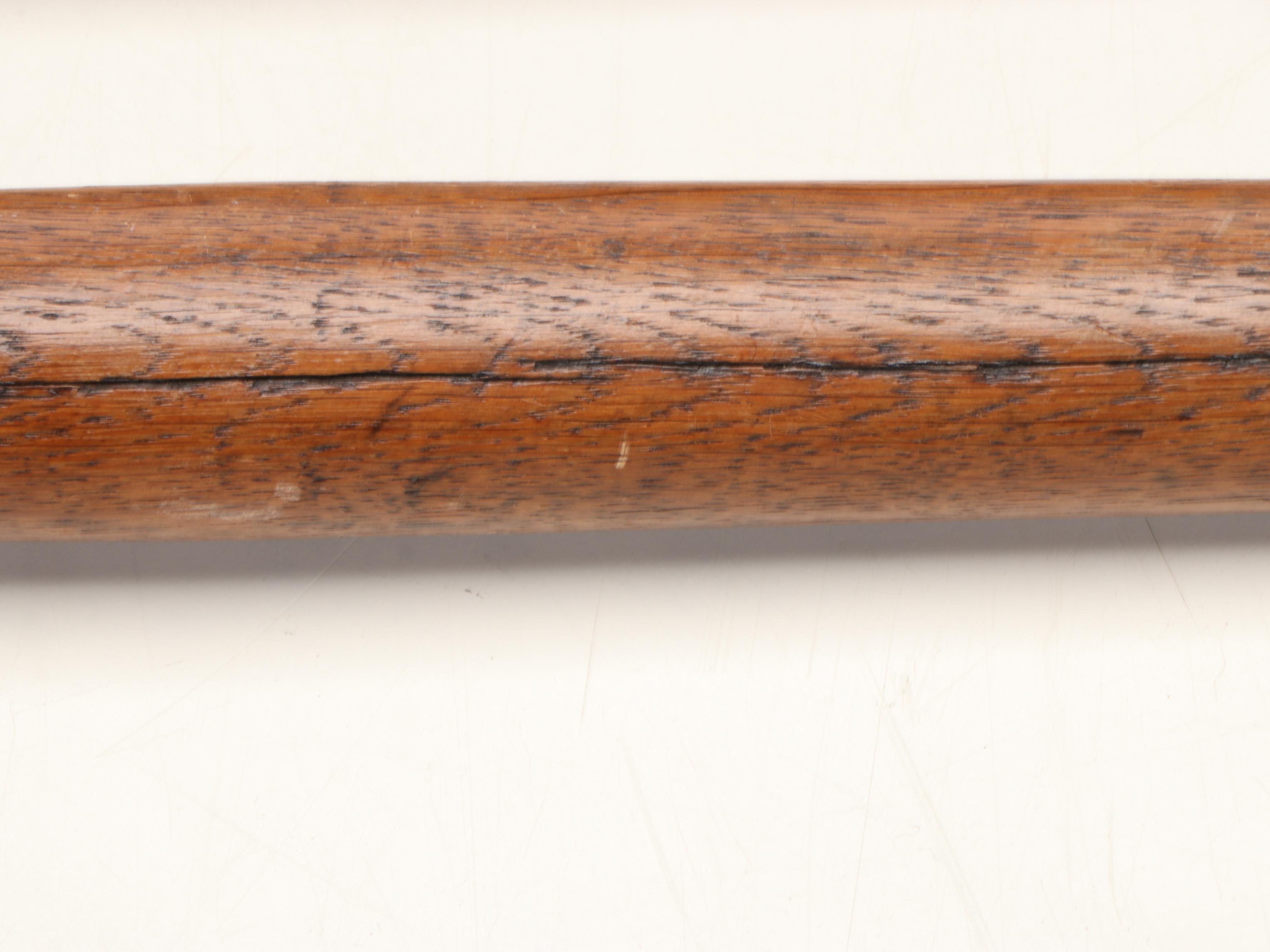 Carved Wood and Cast Iron Bark Spuds