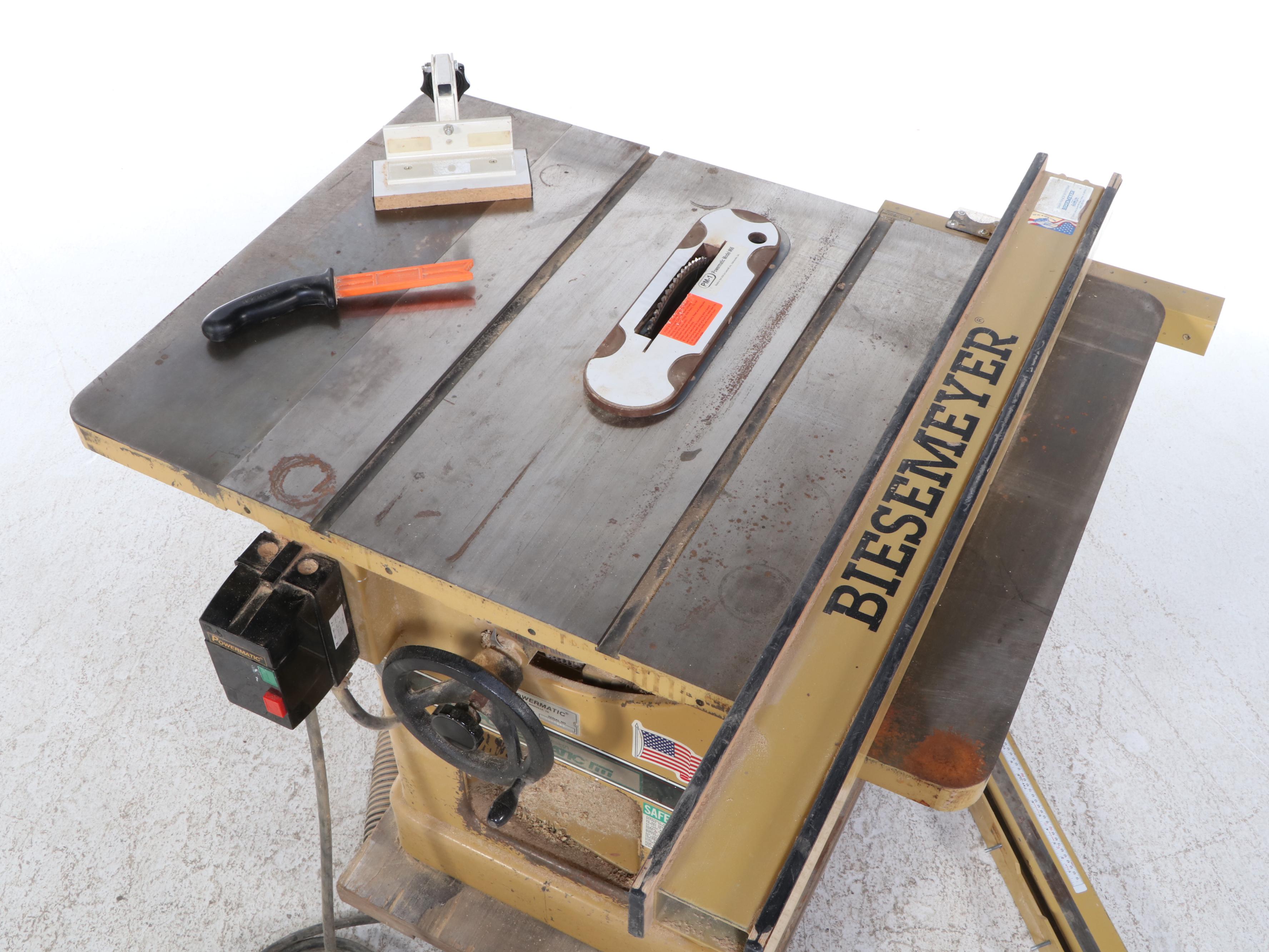 Biesemeyer Powermatic Table Saw