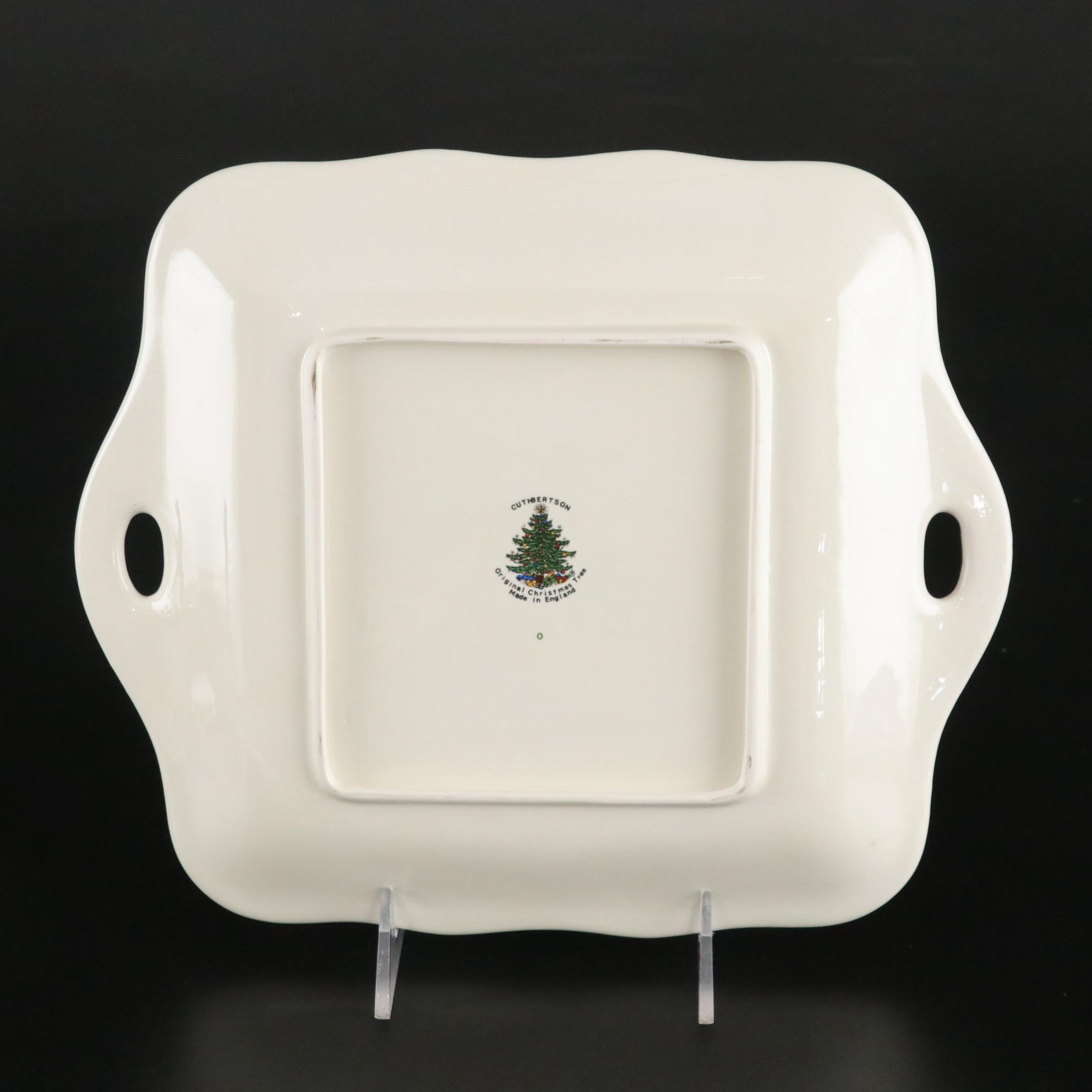 Cuthbertson "Original Christmas Tree" Serving Trays, Mugs & Plates