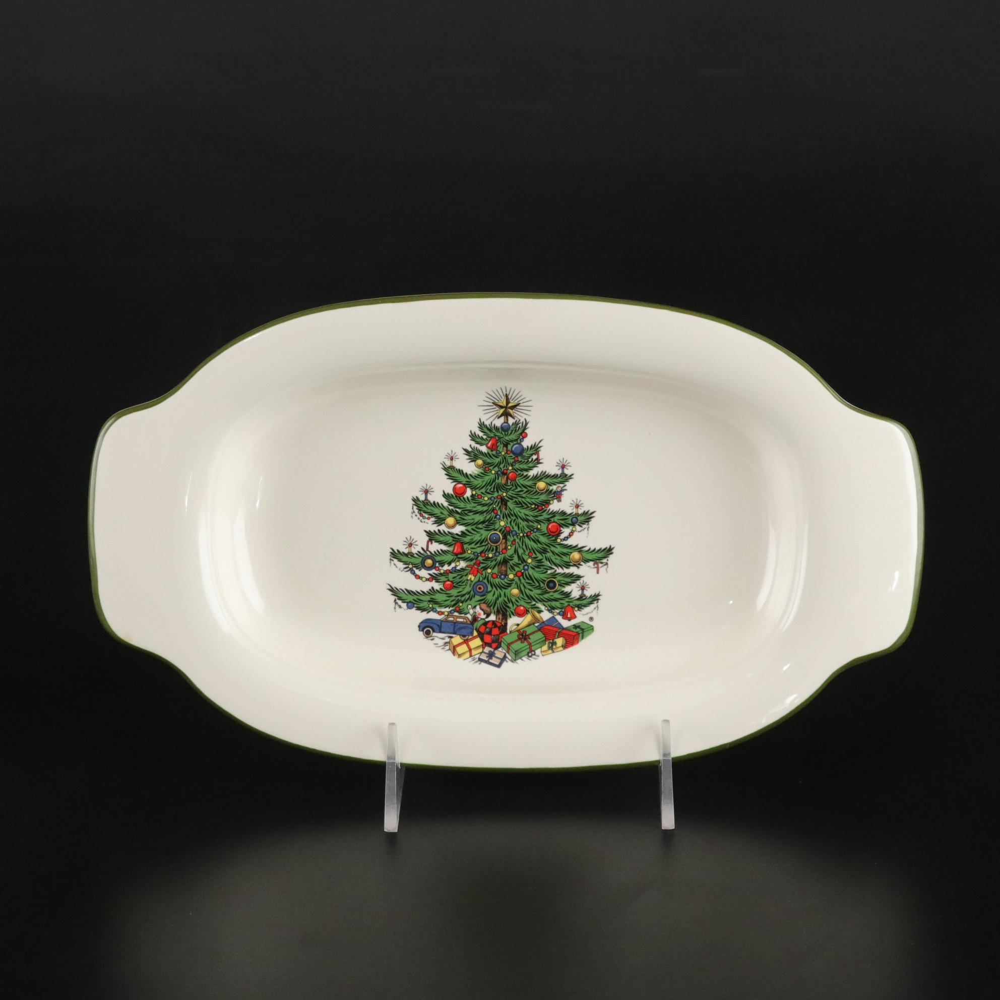 Cuthbertson "Original Christmas Tree" Serving Trays, Mugs & Plates