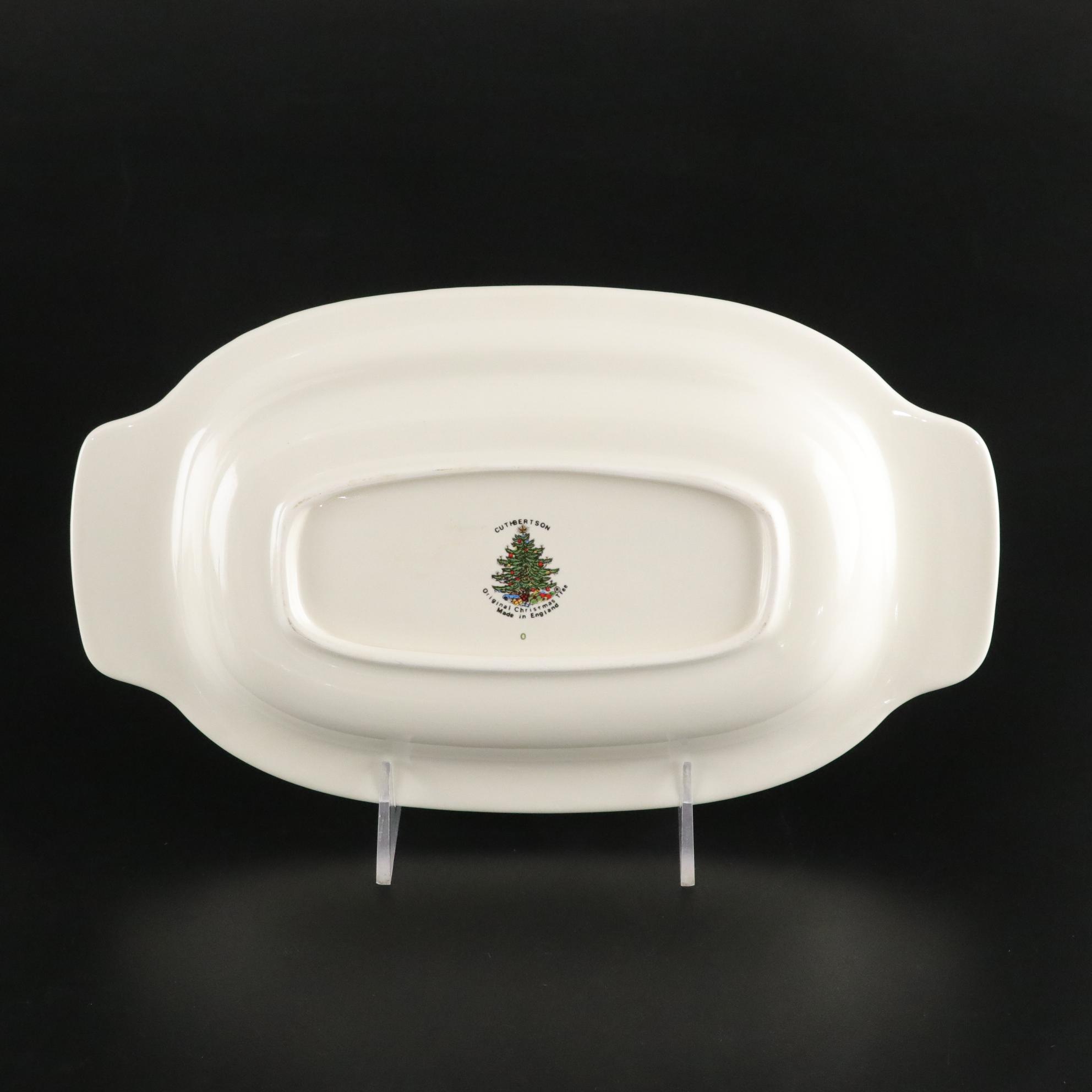 Cuthbertson "Original Christmas Tree" Serving Trays, Mugs & Plates