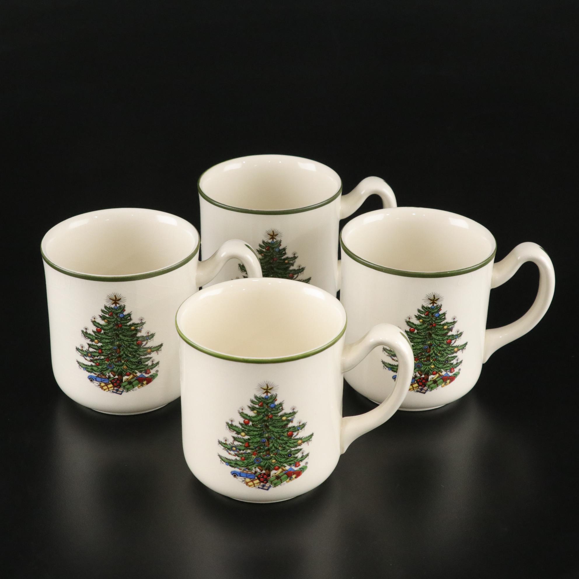 Cuthbertson "Original Christmas Tree" Serving Trays, Mugs & Plates