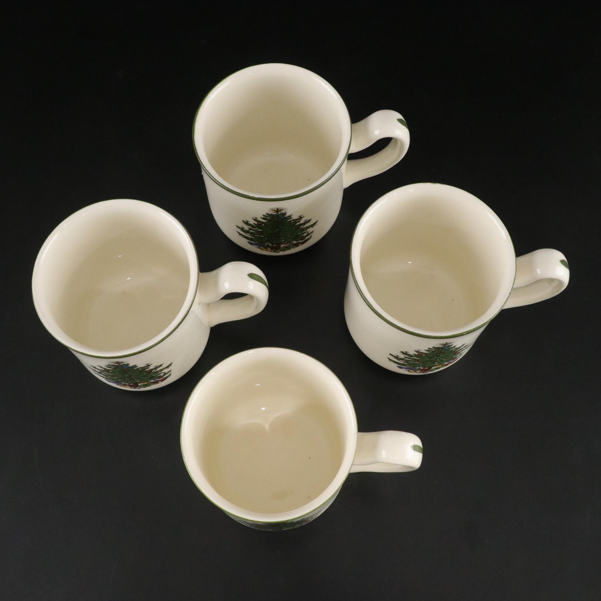 Cuthbertson "Original Christmas Tree" Serving Trays, Mugs & Plates