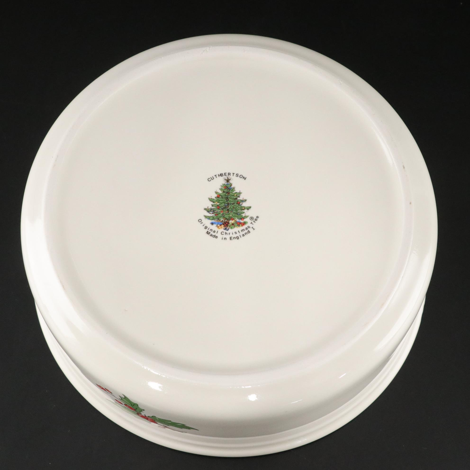 Cuthbertson "Original Christmas Tree" Serving Trays, Mugs & Plates