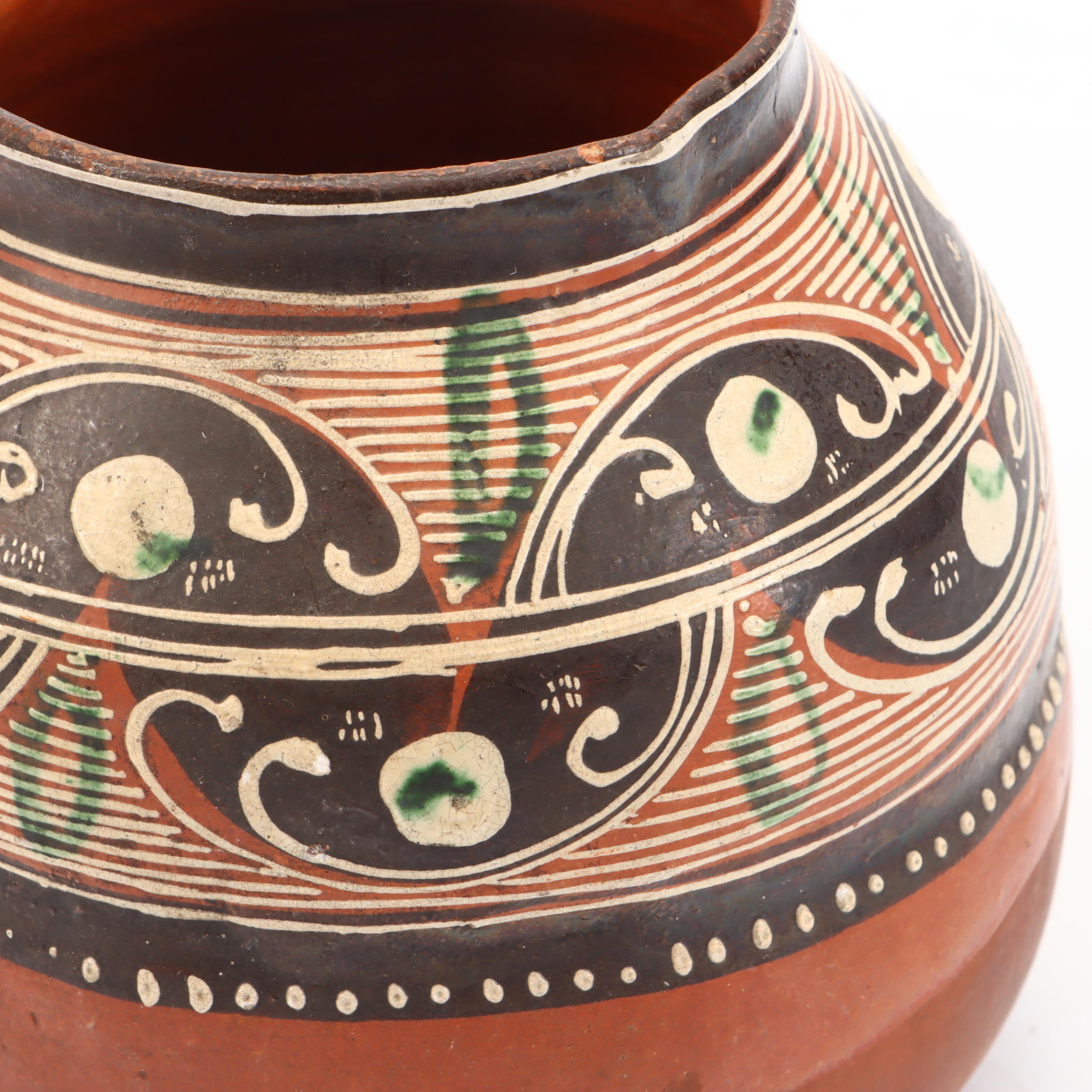 Freida Lee Navajo Pottery Bowl with Other Carved Storyteller Gourd and Pitcher