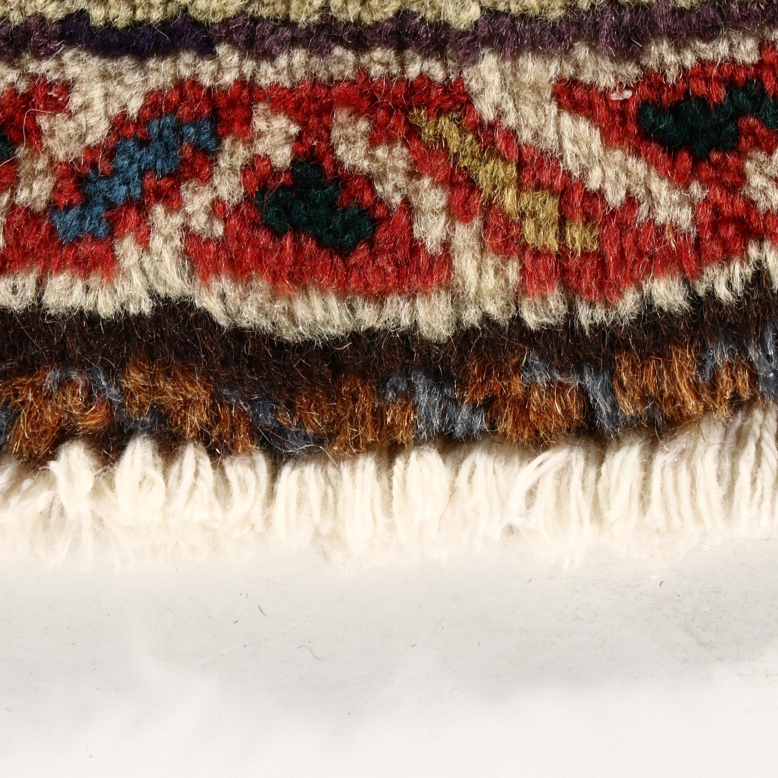 2' x 2'1 Hand-Knotted Northwest Persian Accent Rug