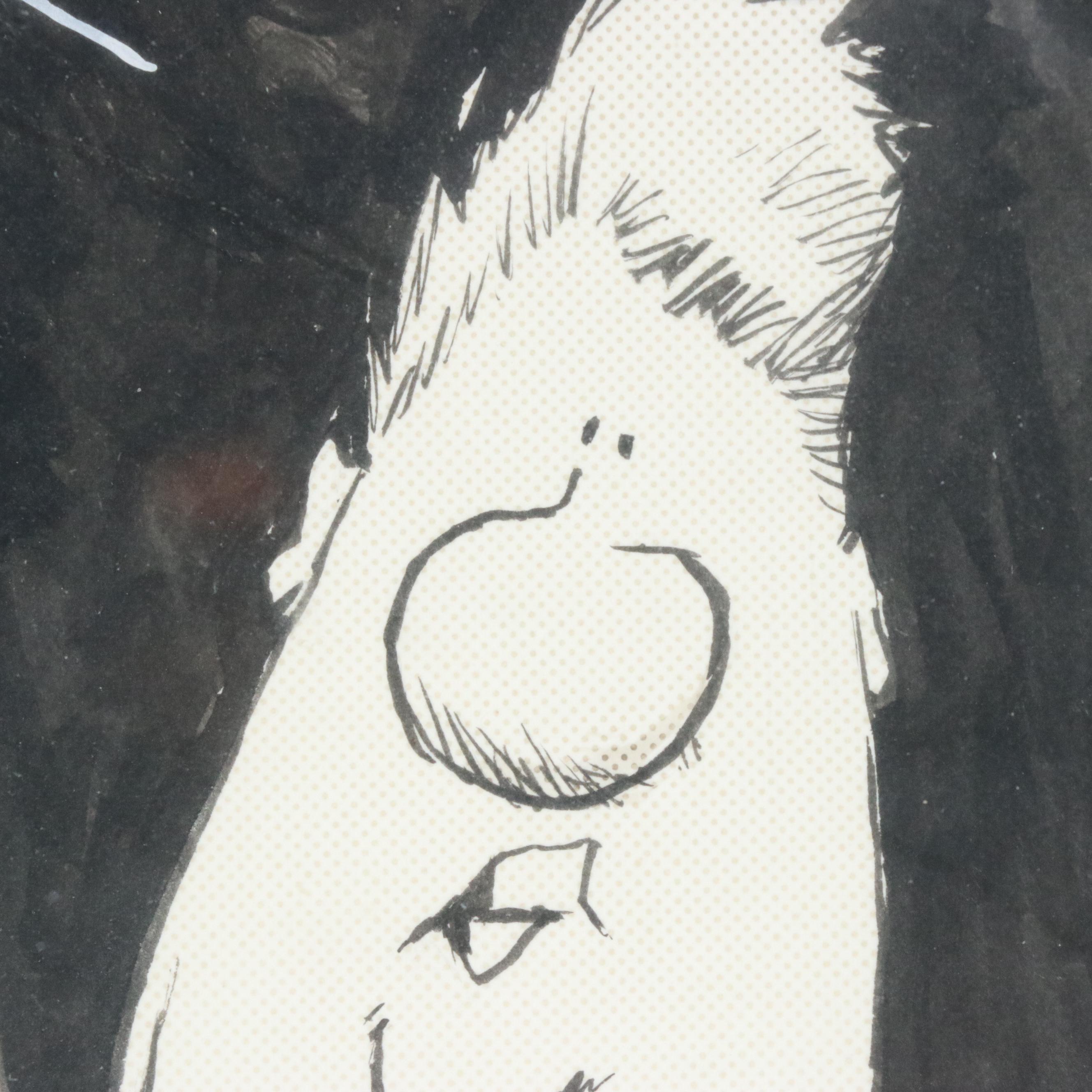 Jim Borgman Ink Cartoon Illustration "New Covenant" for the Cincinnati Enquirer