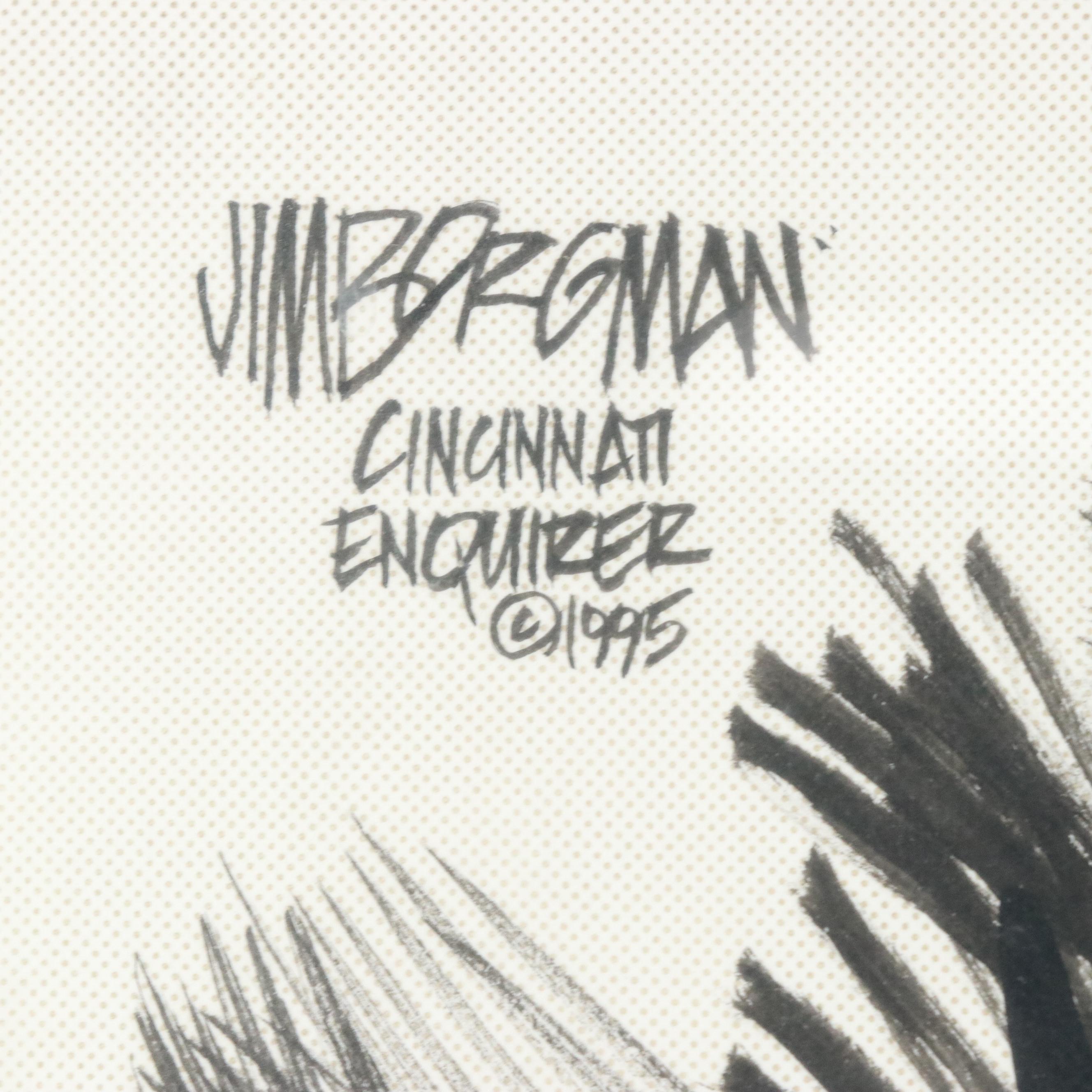 Jim Borgman Ink Cartoon Illustration "New Covenant" for the Cincinnati Enquirer