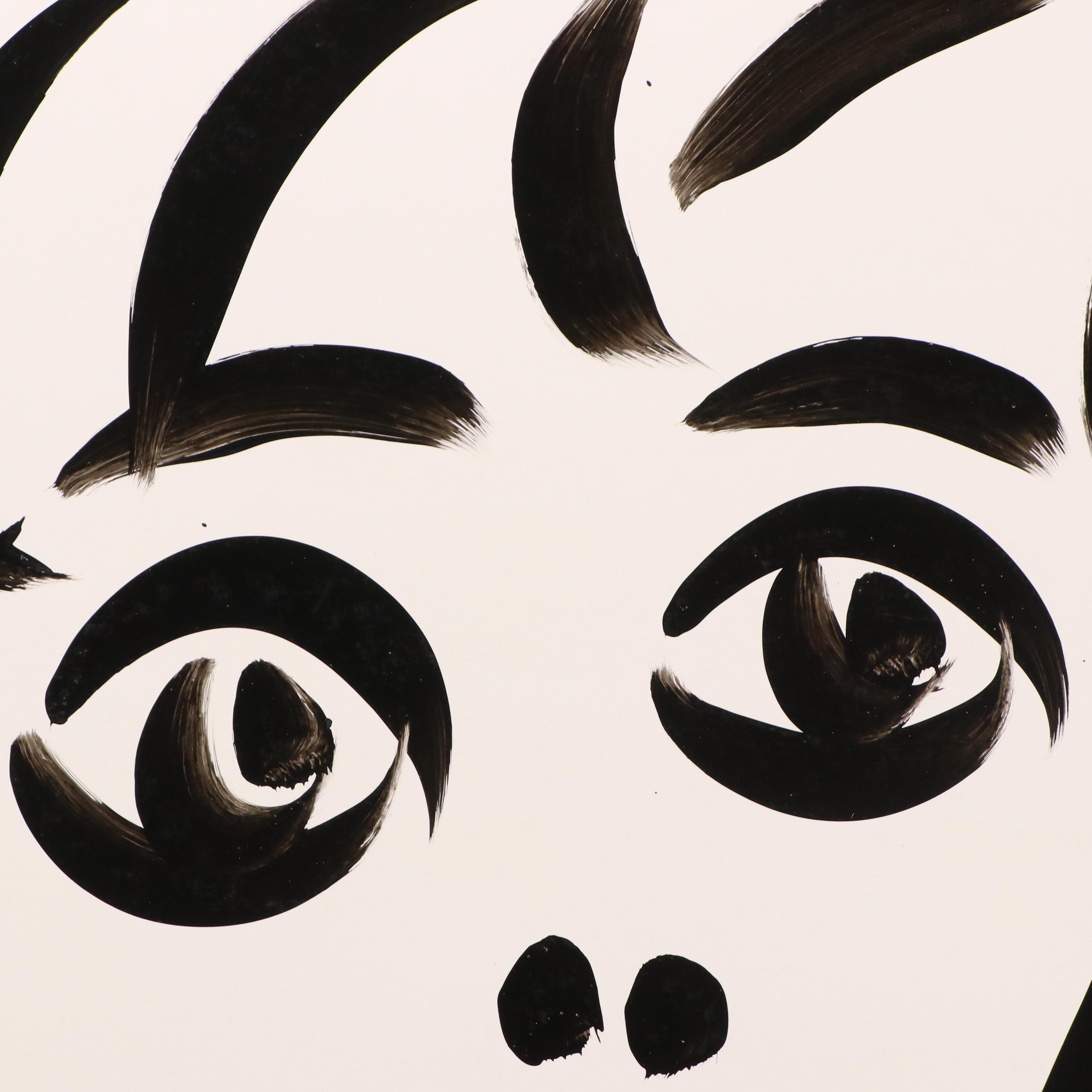 Peter Robert Keil Stylized Acrylic Portrait