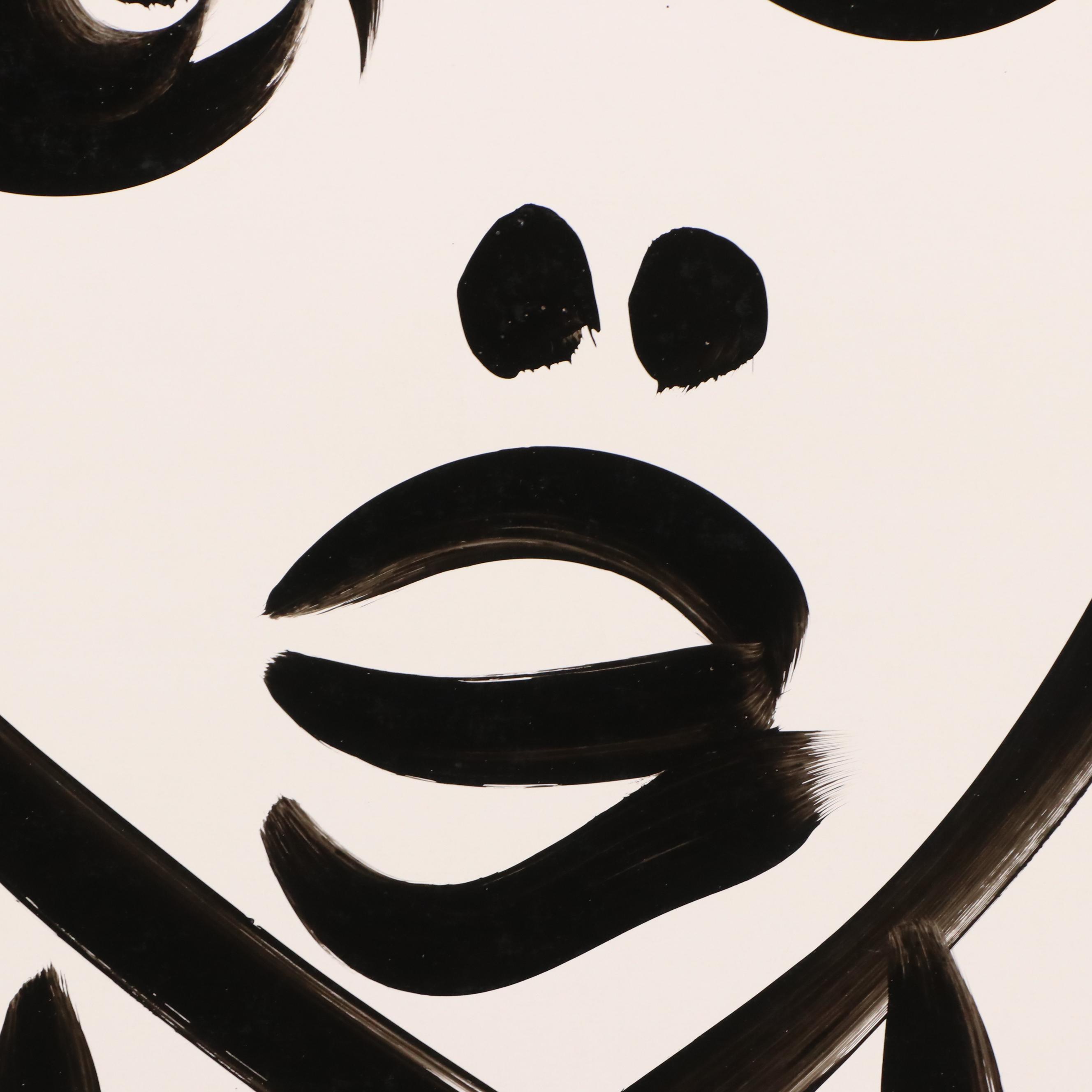 Peter Robert Keil Stylized Acrylic Portrait