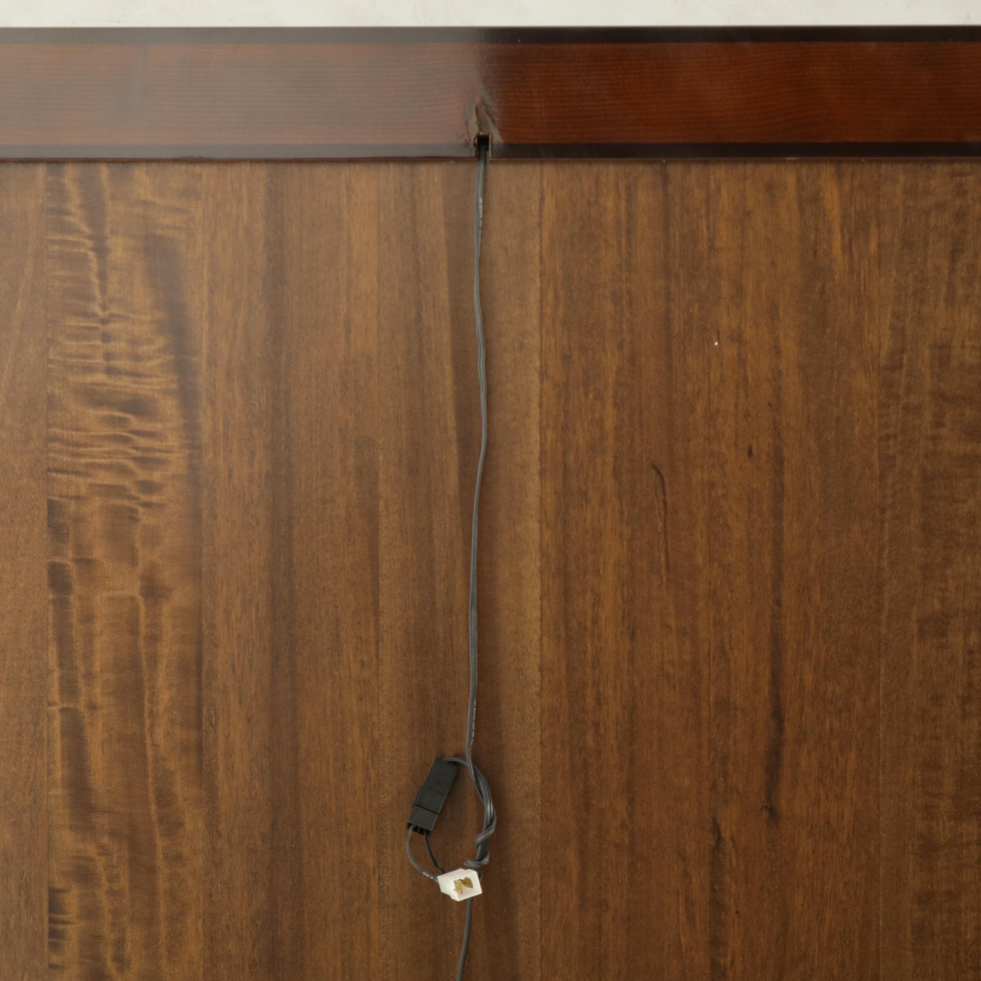 Giorgio Soressi for Malerba "5th Avenue" Modernist Lacquered Wood Bar Cabinet