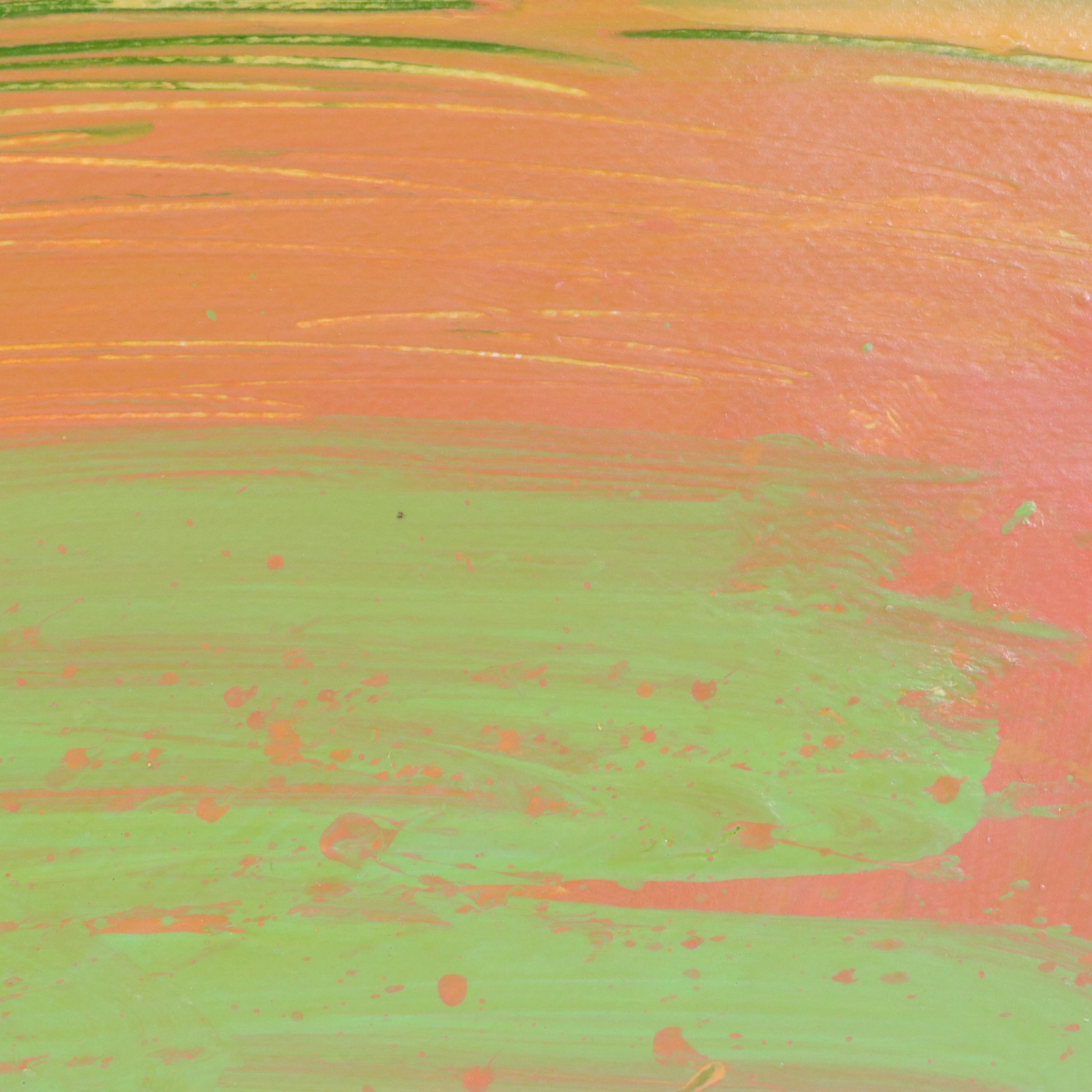 Harry Hilson Modern Landscape Acrylic Painting "Ah-Yeh-Hi A-Ko-Hee"