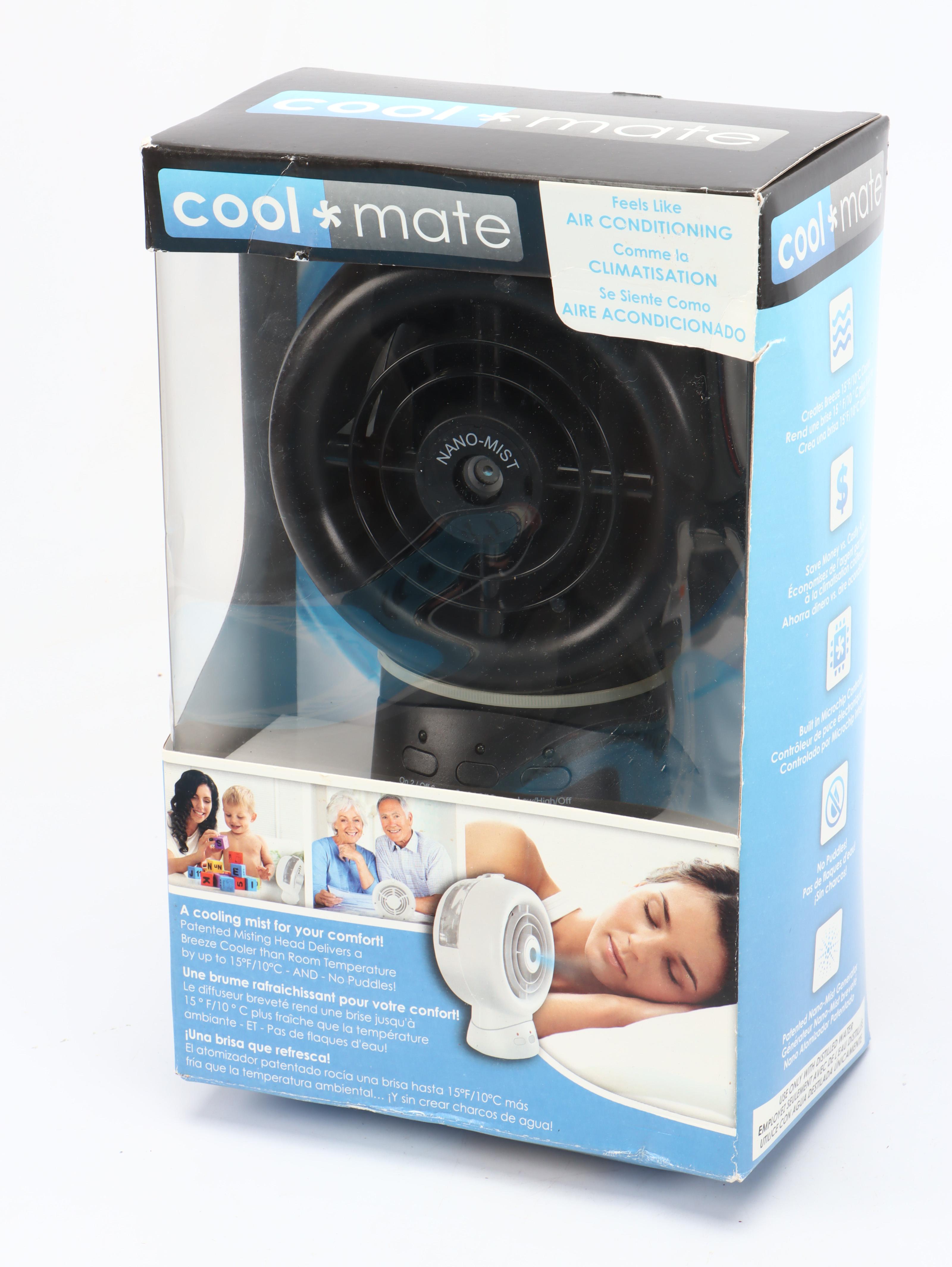 Cool Mate Misting Fan with Chillow Cooling Pillow and Other Personal Coolers