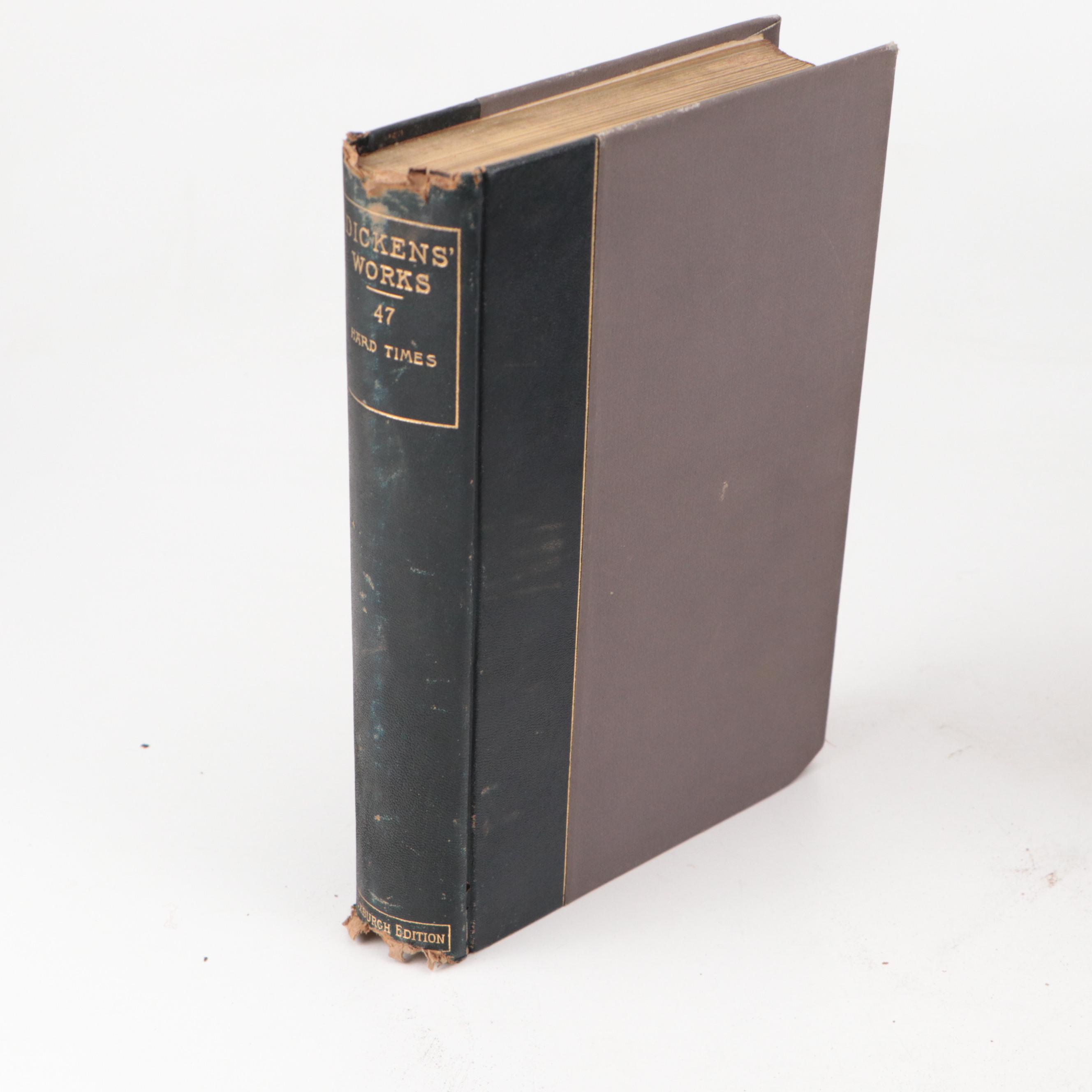 Roxburgh Edition "The Complete Works of Charles Dickens" Partial Set, 1892