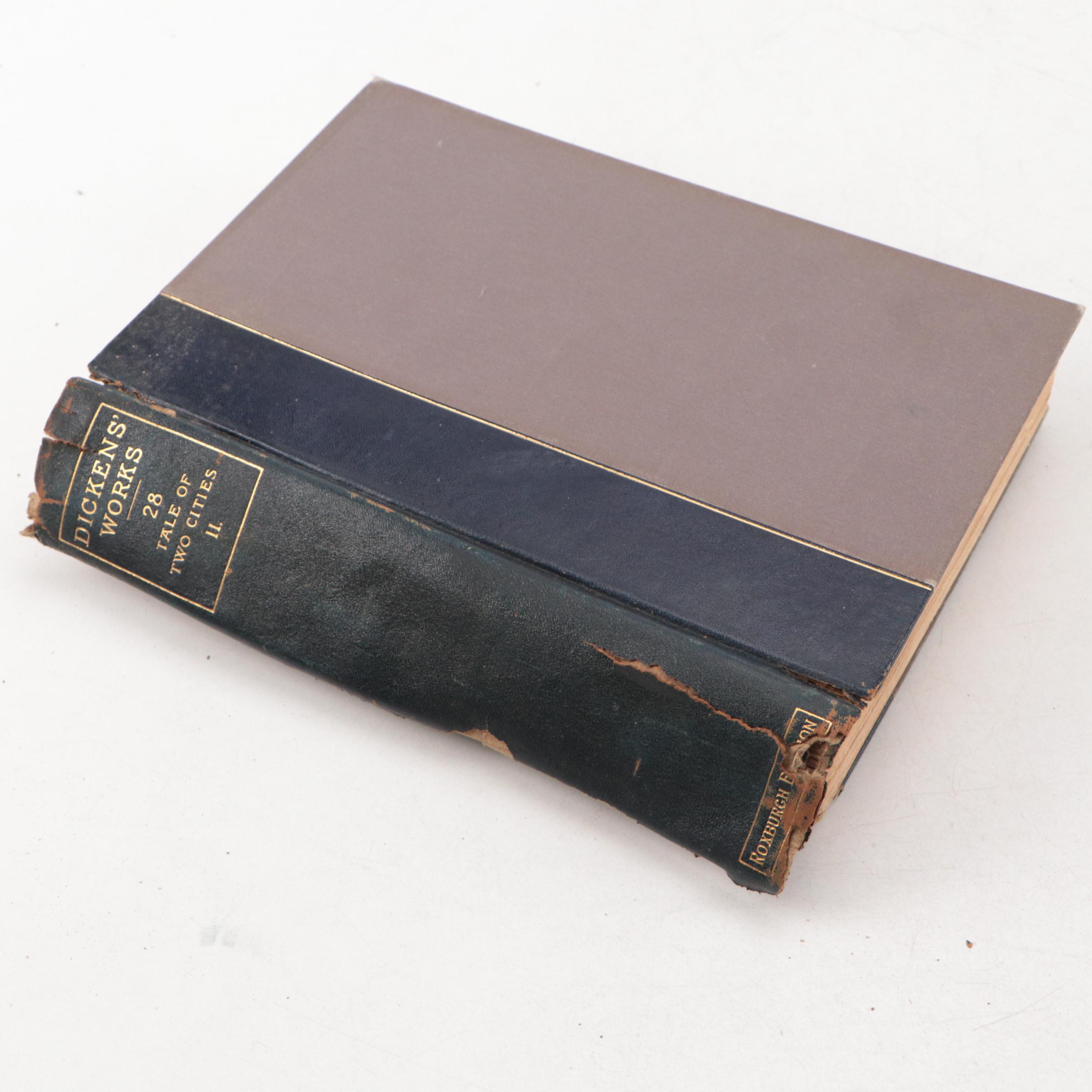 Roxburgh Edition "The Complete Works of Charles Dickens" Partial Set, 1892