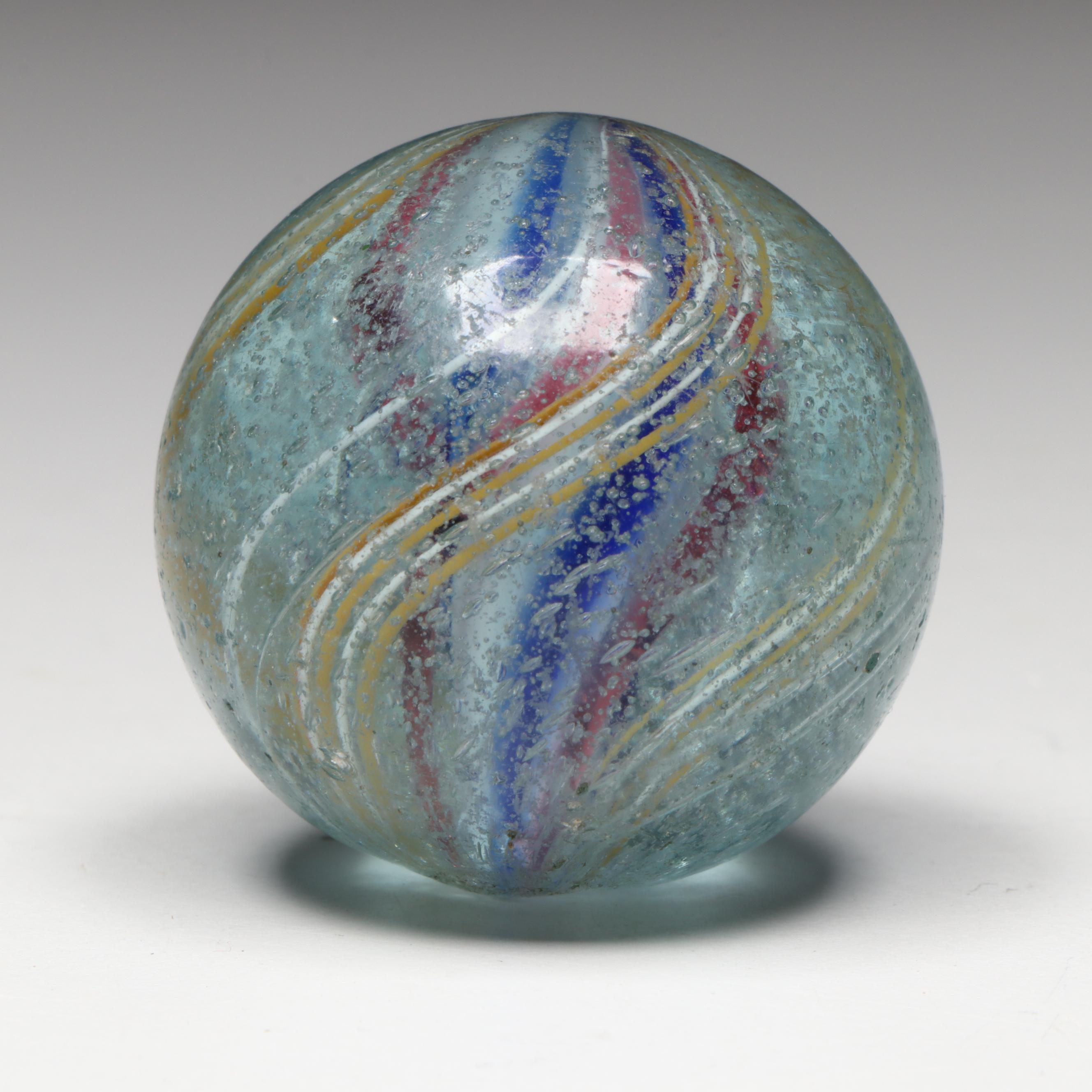 Handmade Multicolor Solid Core German Glass Marble