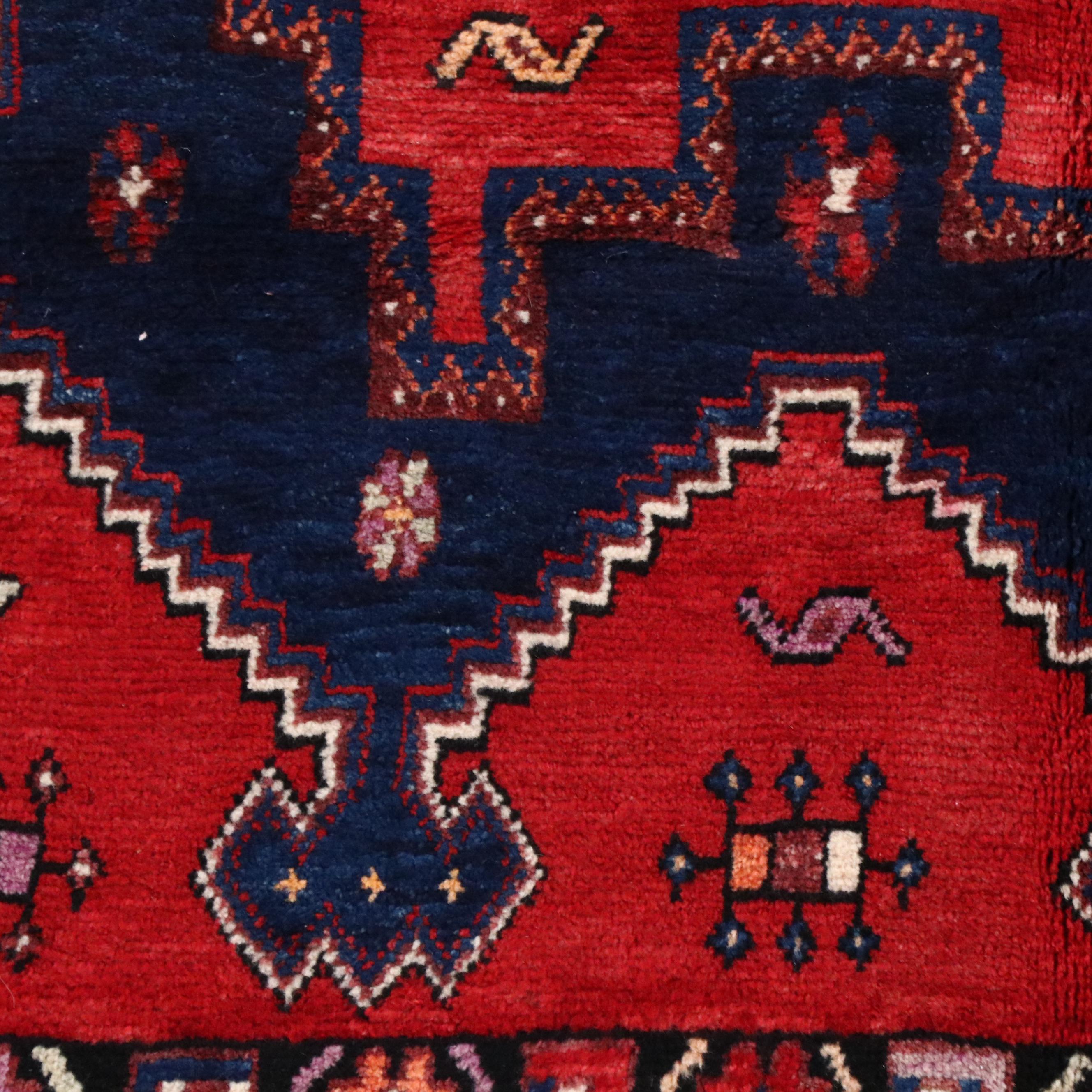 5'3 x 7'9 Hand-Knotted Persian Sirjan Area Rug