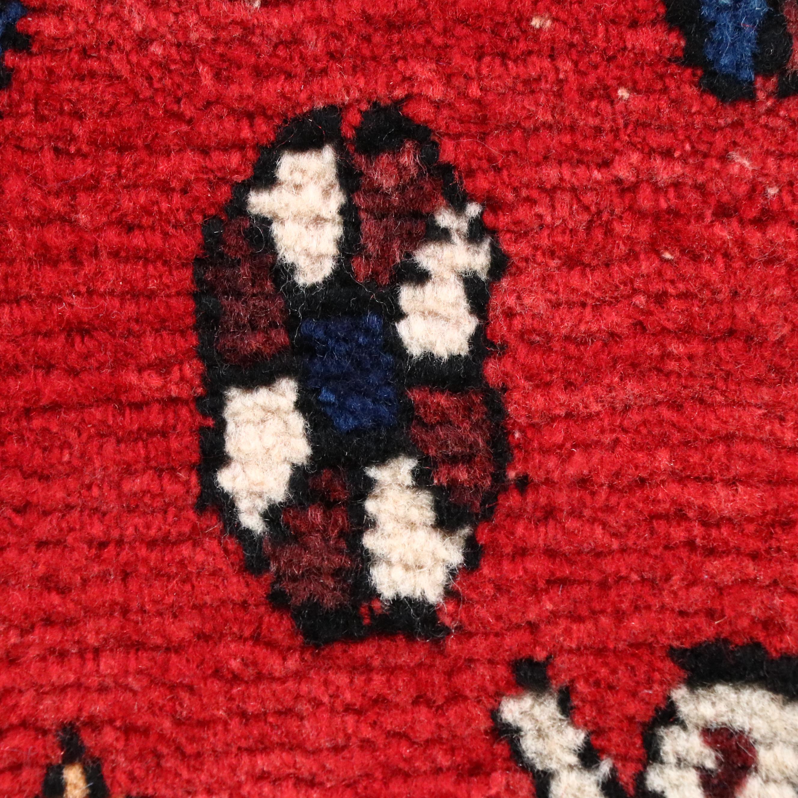 5'3 x 7'9 Hand-Knotted Persian Sirjan Area Rug