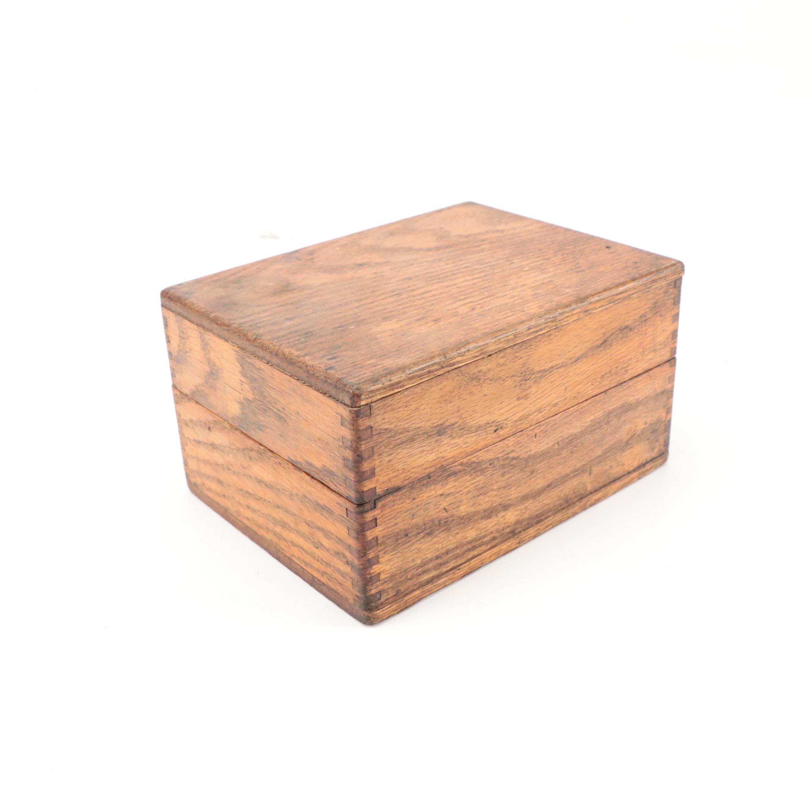 Counterbore Set No. A-2 in Wooden Case, Early 20th Century