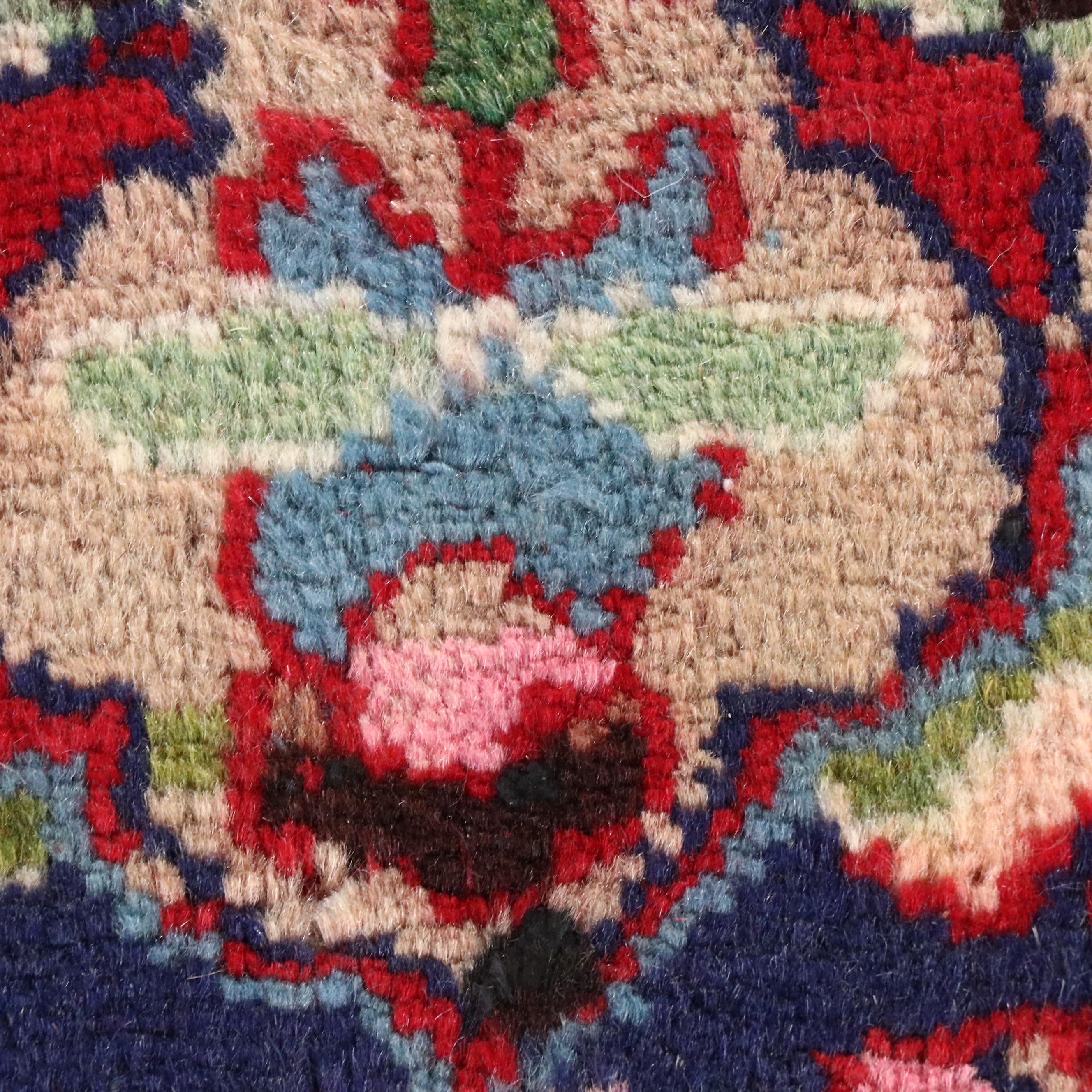 7'6 x 10'7 Hand-Knotted Persian Mashhad Area Rug