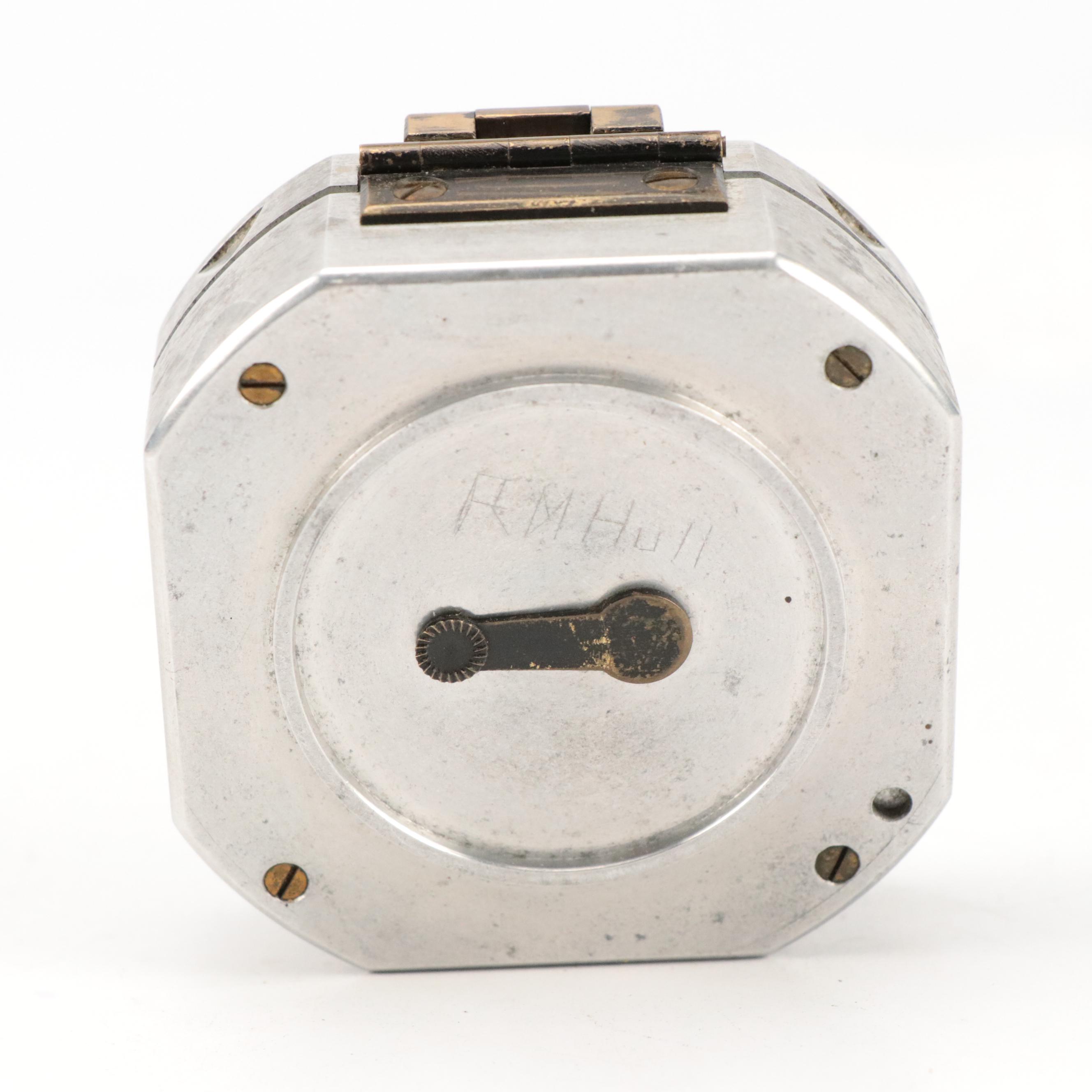 Eugene Dietzgen Company Machined Metal Compass, Early 20th Century