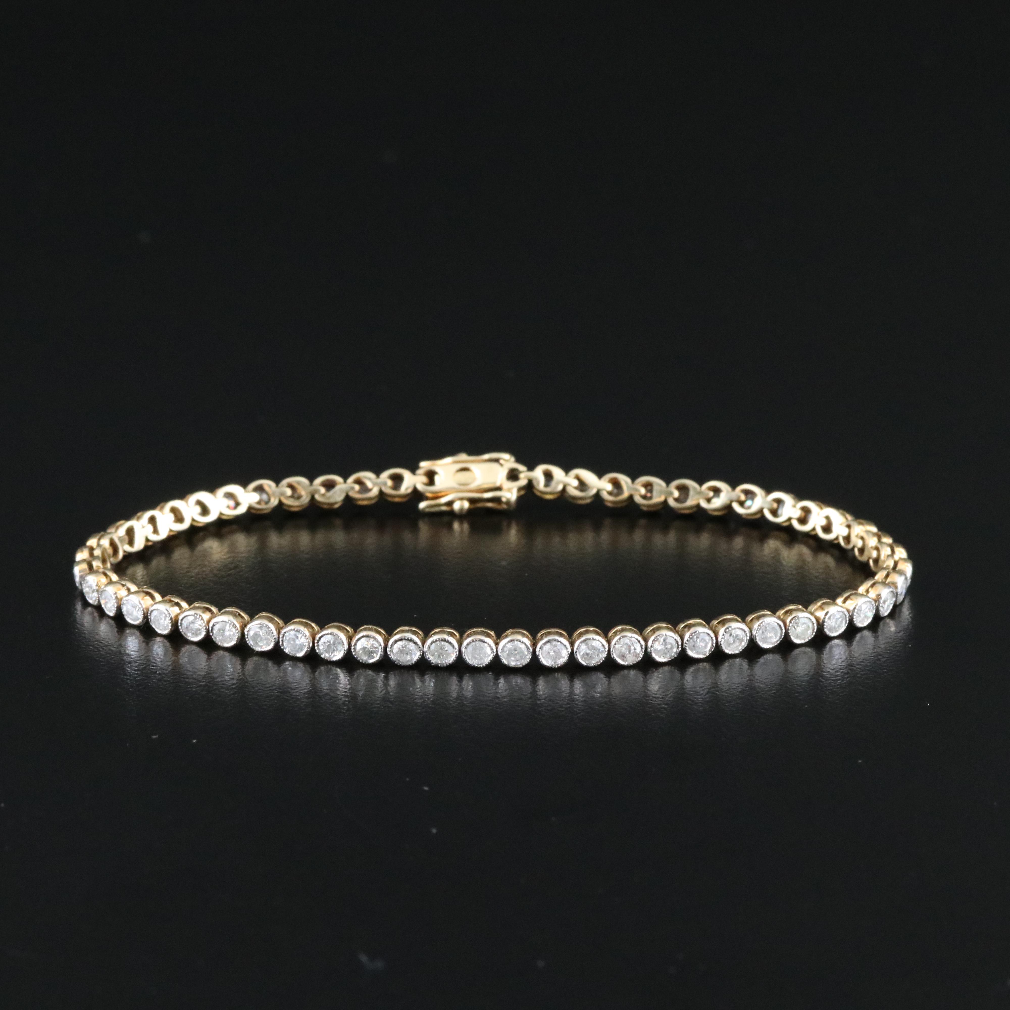 14K 2.35 CTW Diamond Bracelet